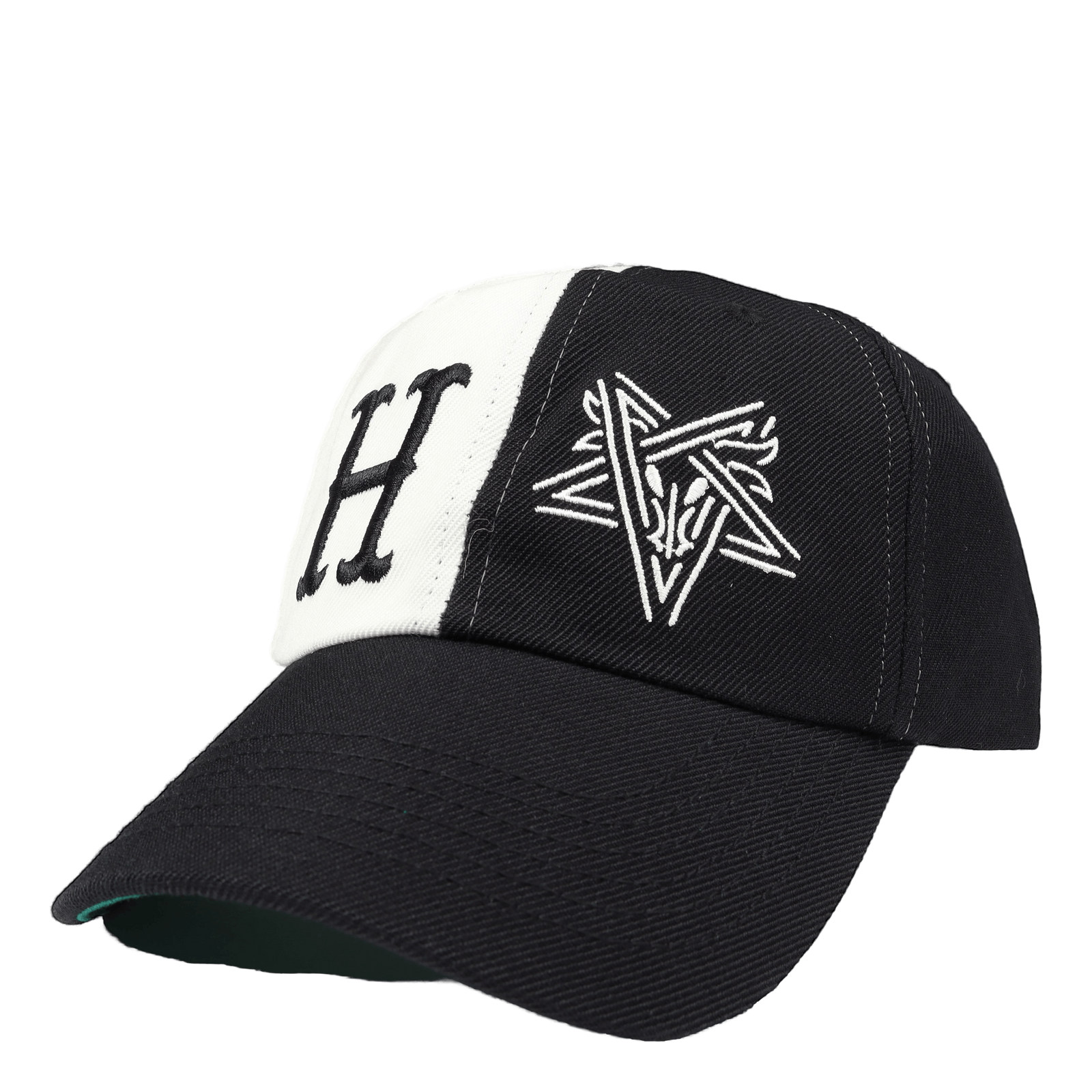 Huf X Thrasher Split Snapback Black