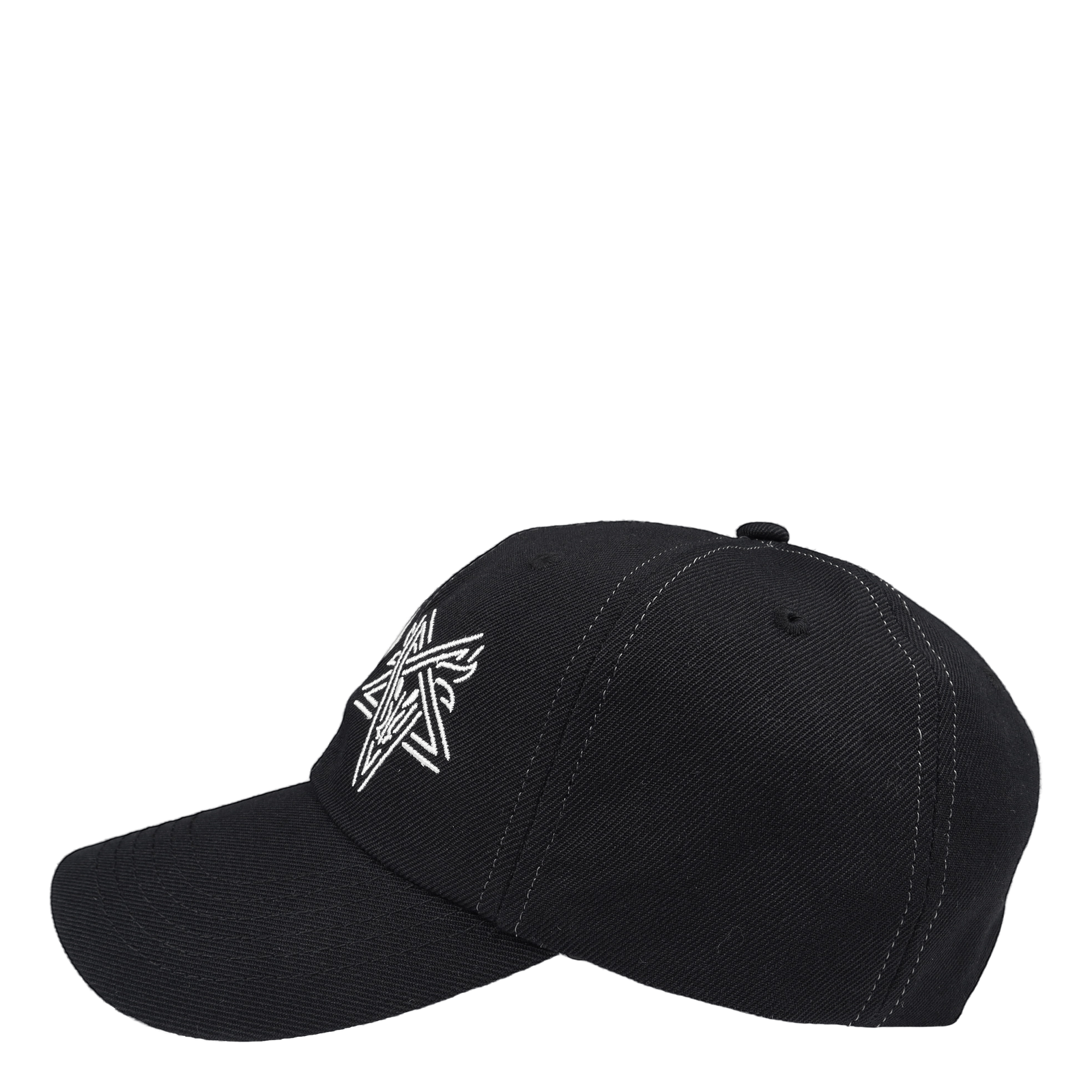 Huf X Thrasher Split Snapback Black