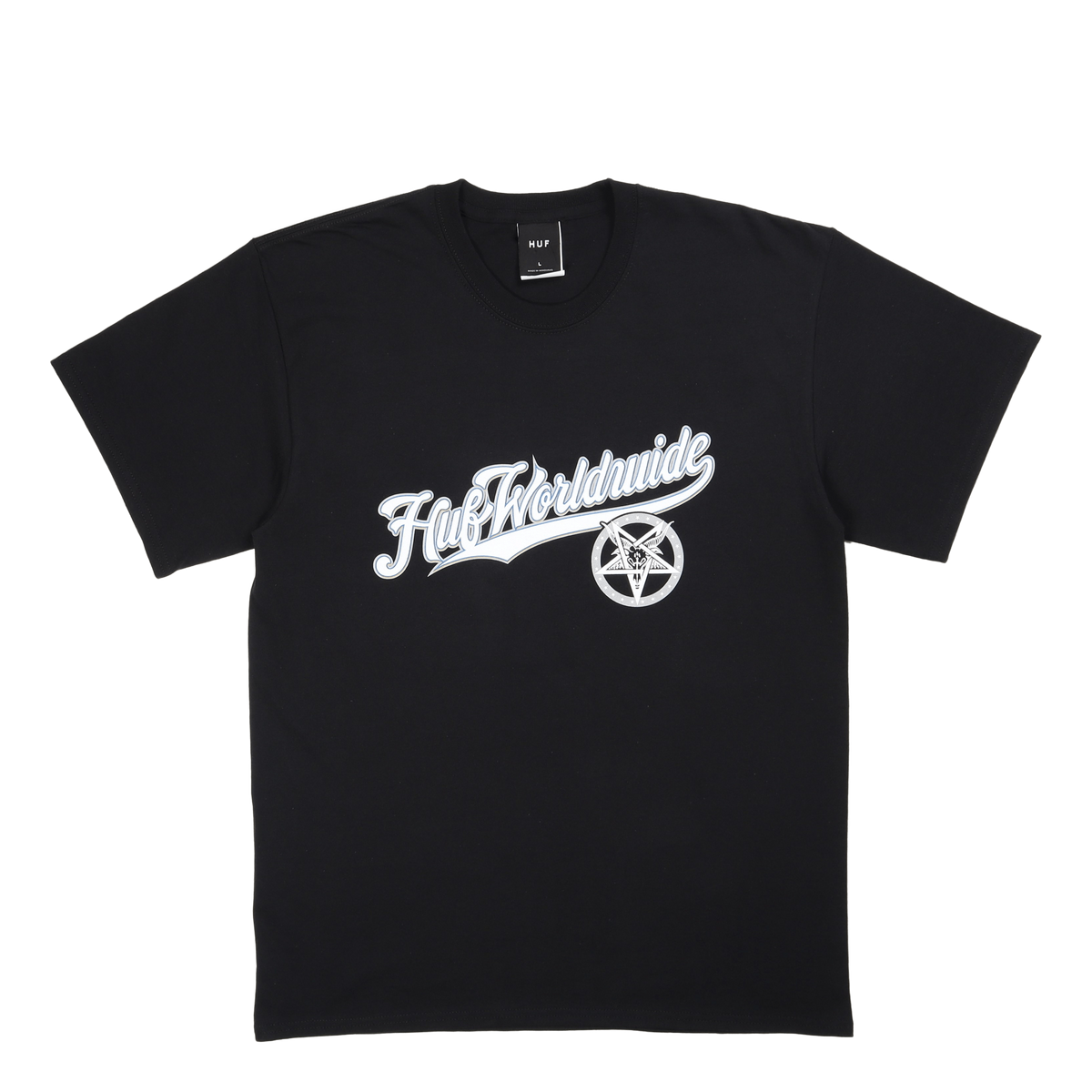 Huf X Thrasher Portola S/s Tee Black