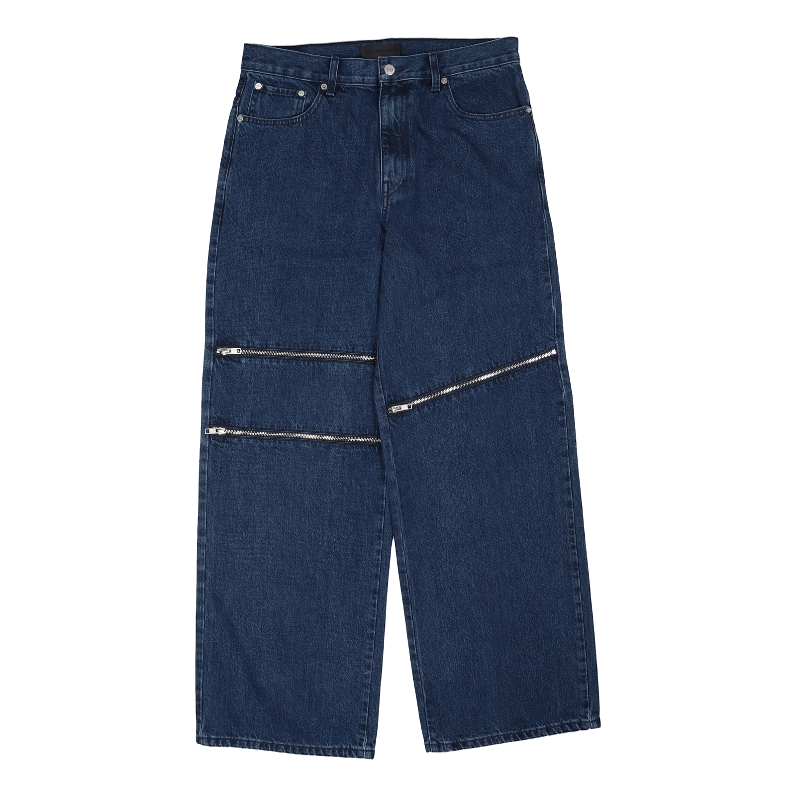 Zip Jeans.indigo Indigo