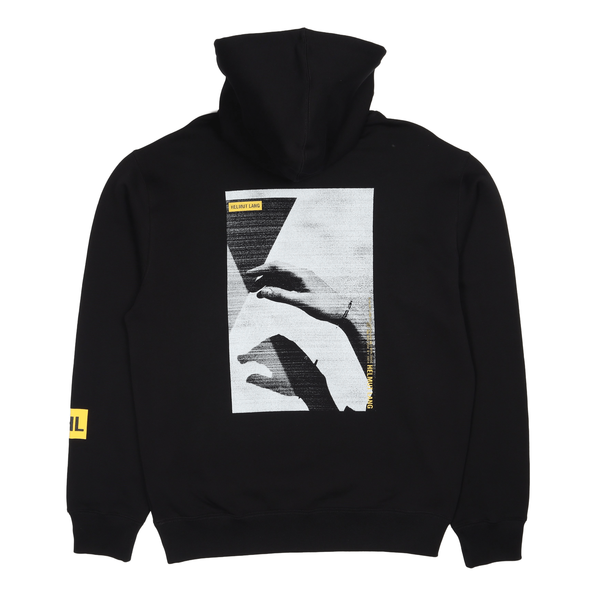 Photo Hoodie.burnout Black