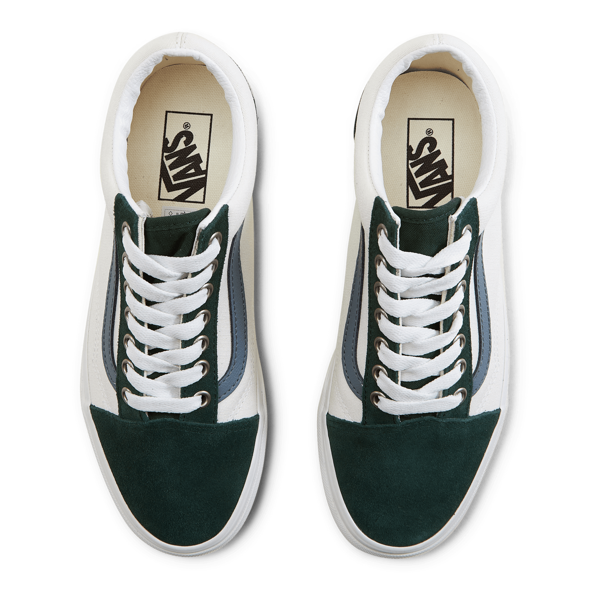 Ua Old Skool Varsity Canvas Blue/green