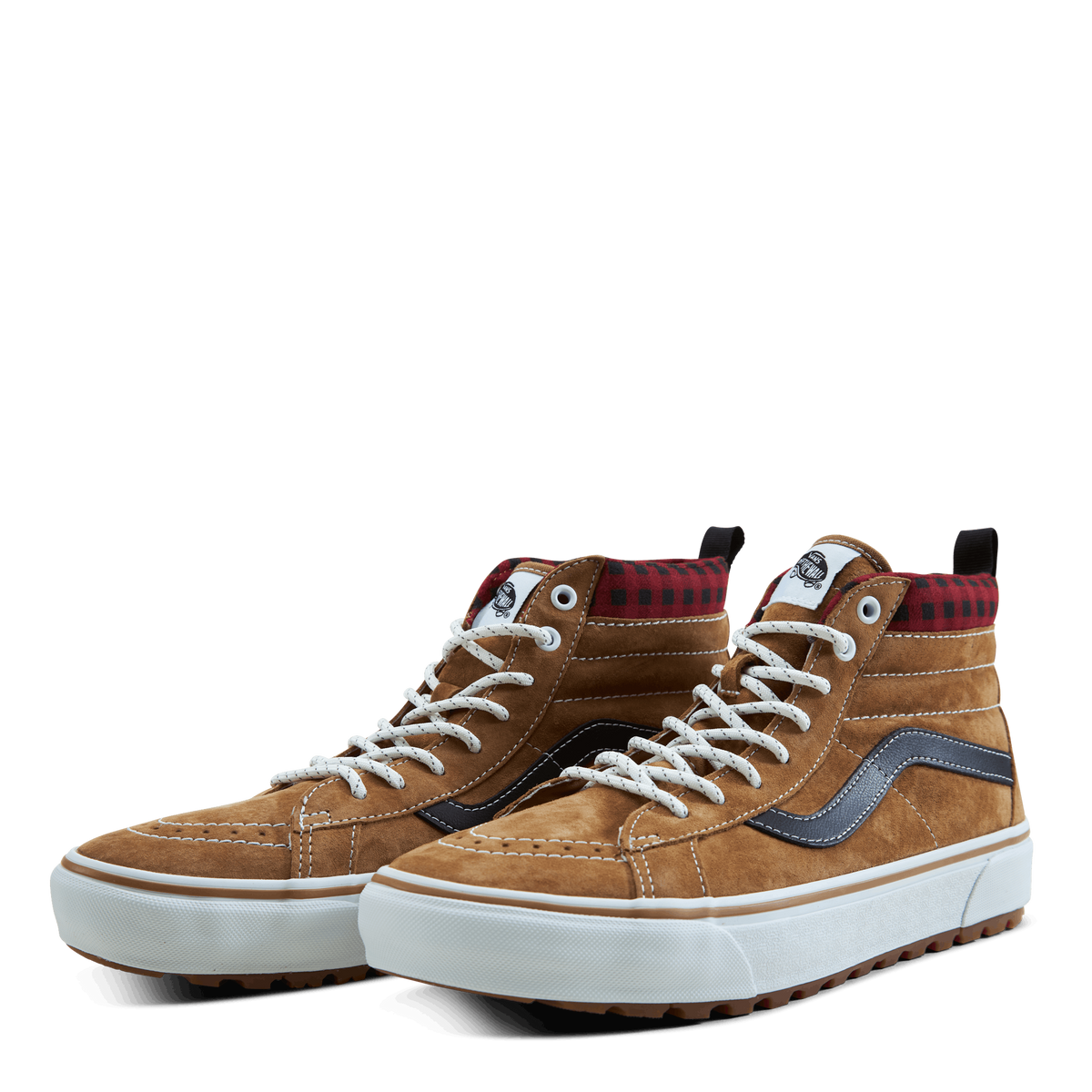 Ua Sk8-hi Mte-1 Plaid Brown/black