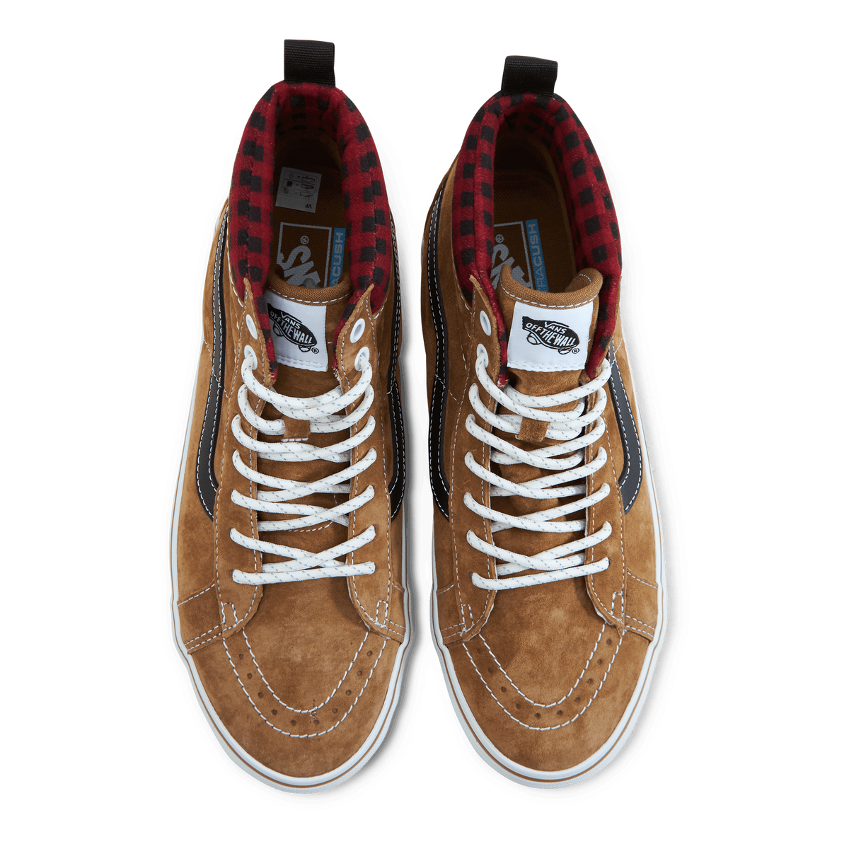 Ua Sk8-hi Mte-1 Plaid Brown/black