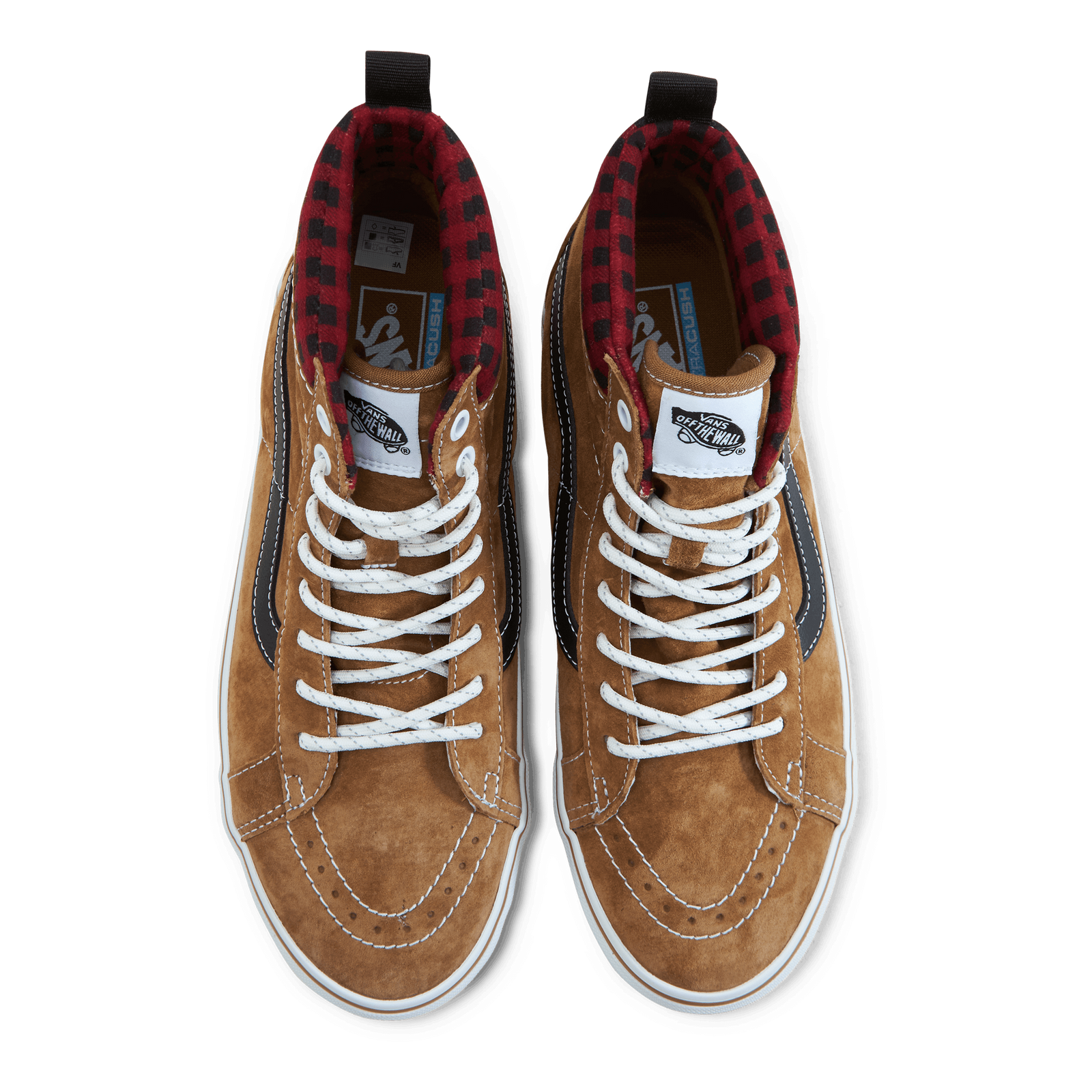 Ua Sk8-hi Mte-1 Plaid Brown/black