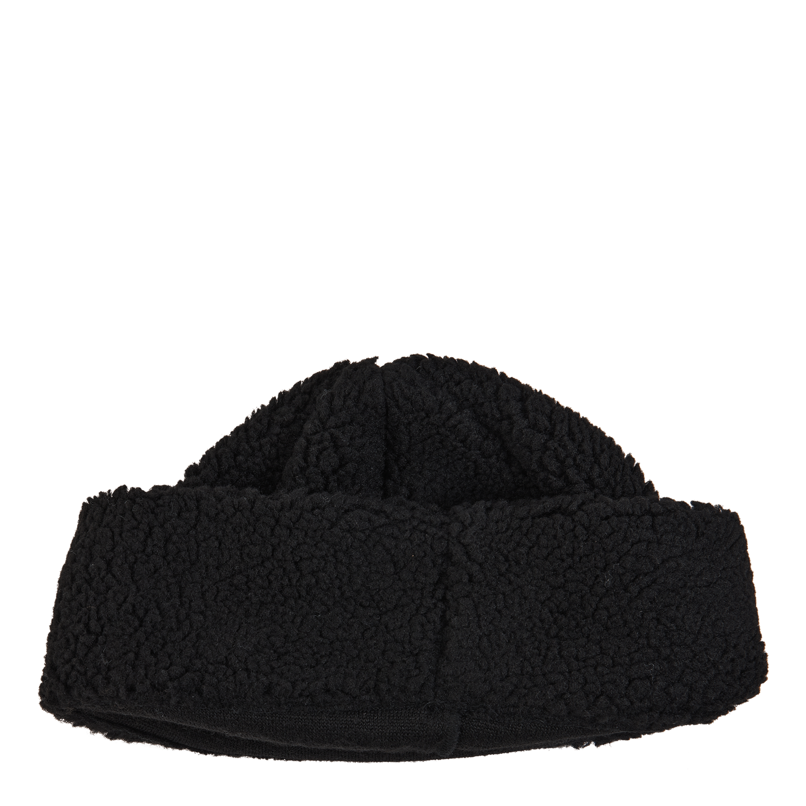 Fur Ball Beanie Black Smoke