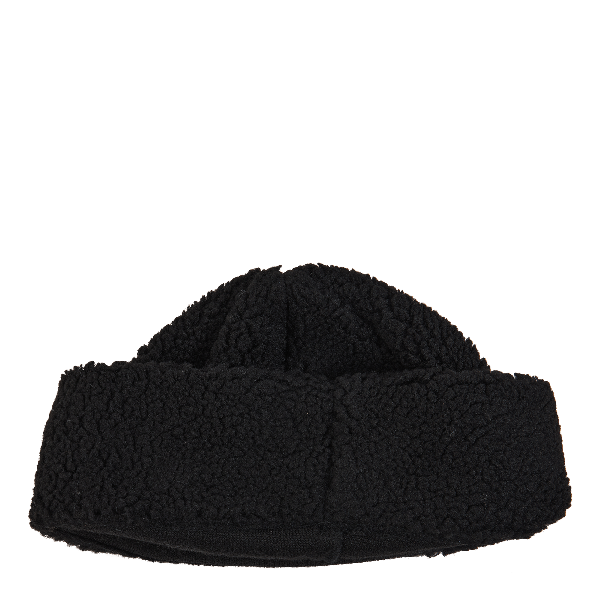 Fur Ball Beanie Black Smoke