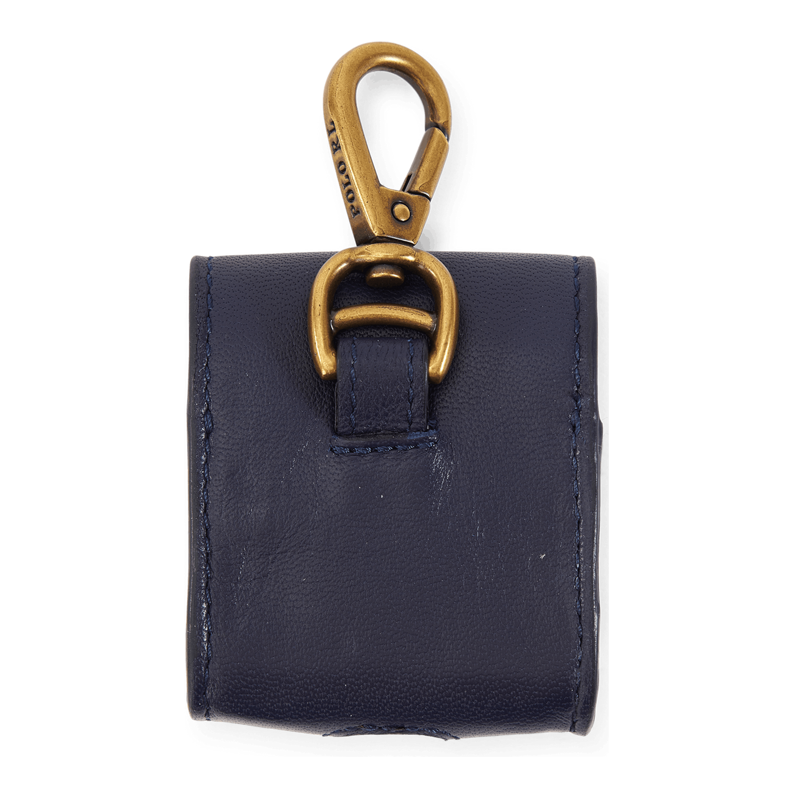 Allover Pony Nappa Leather AirPods Case Navy/Multi Pony