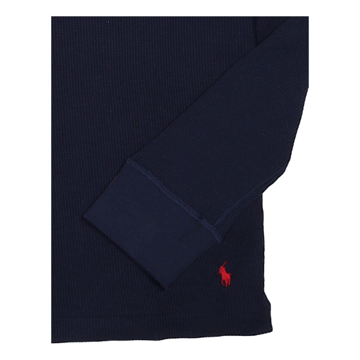 Waffle-Knit Sleep Shirt Cruise Navy