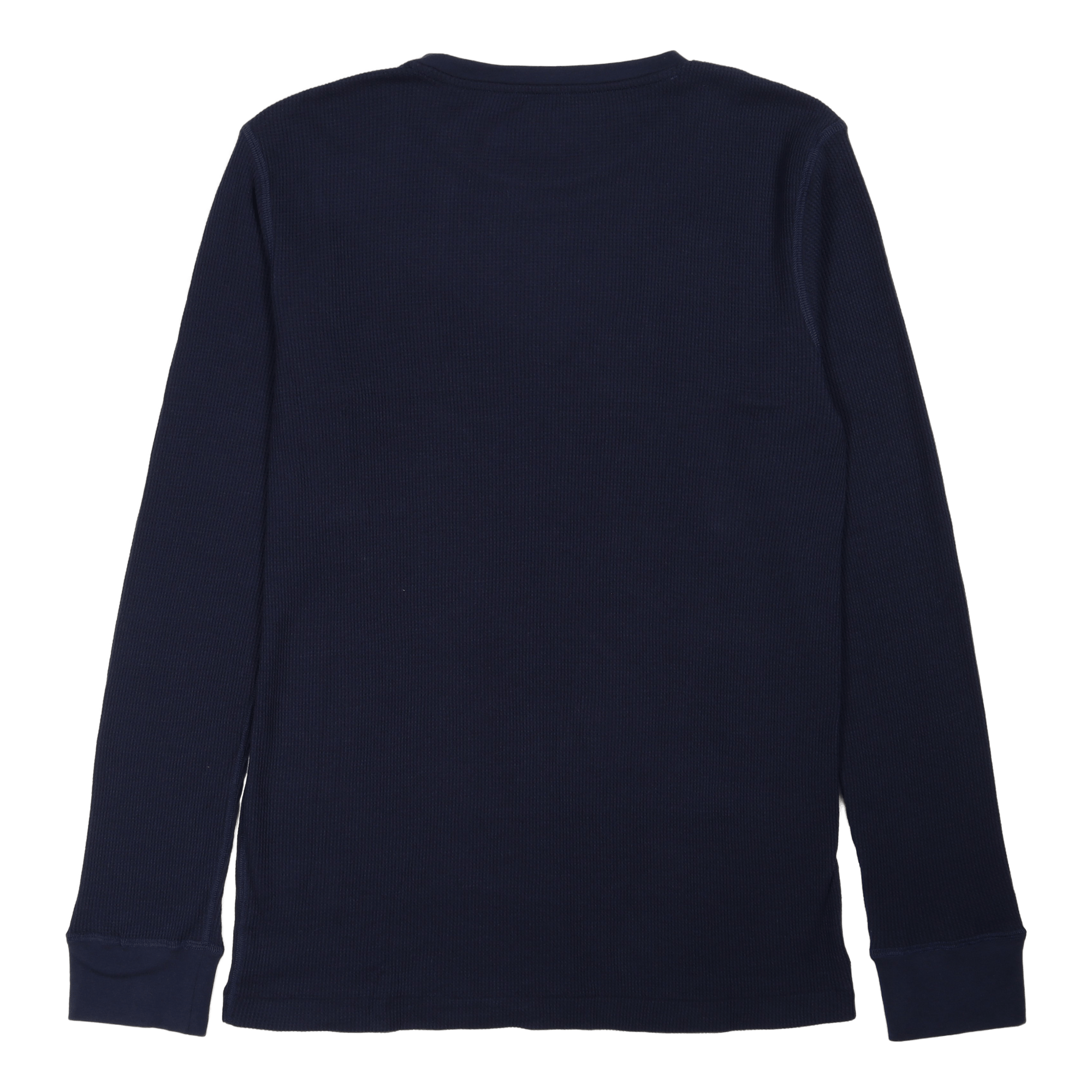 Waffle-Knit Sleep Shirt Cruise Navy