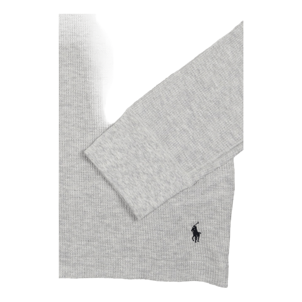 Waffle-Knit Sleep Shirt English Heather