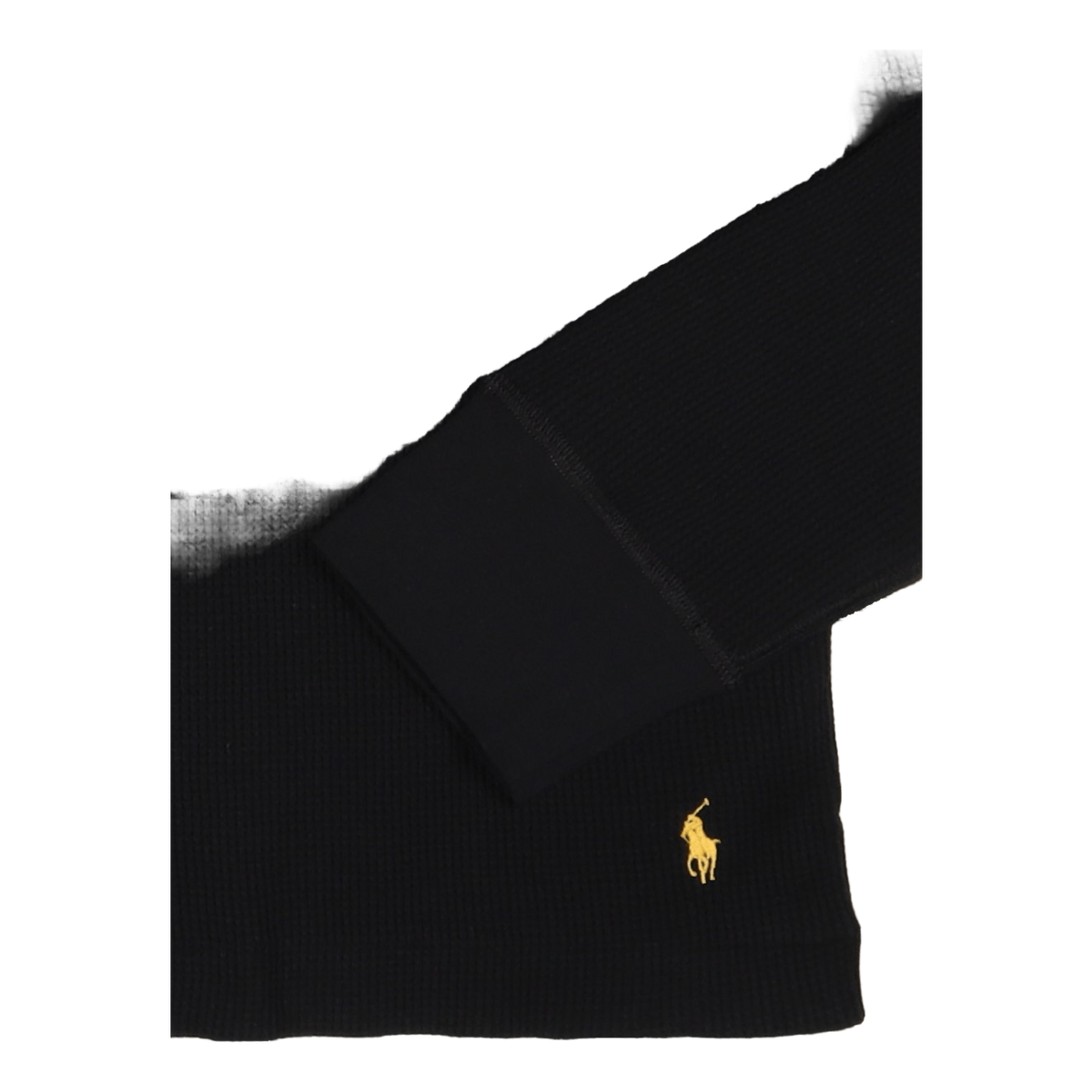 L/s Crew-crew-sleep Top Polo Black Gold Bugle Pp