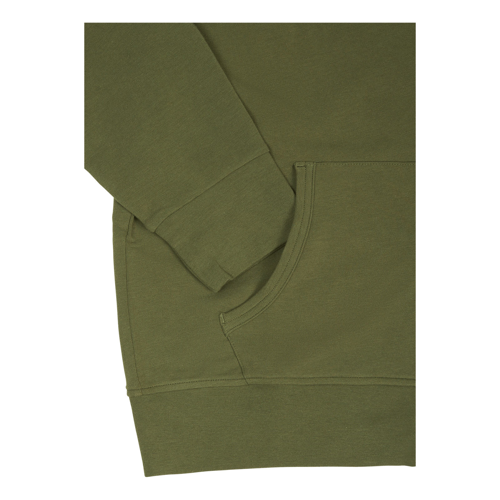 French Terry Sleep Hoodie Army Olive