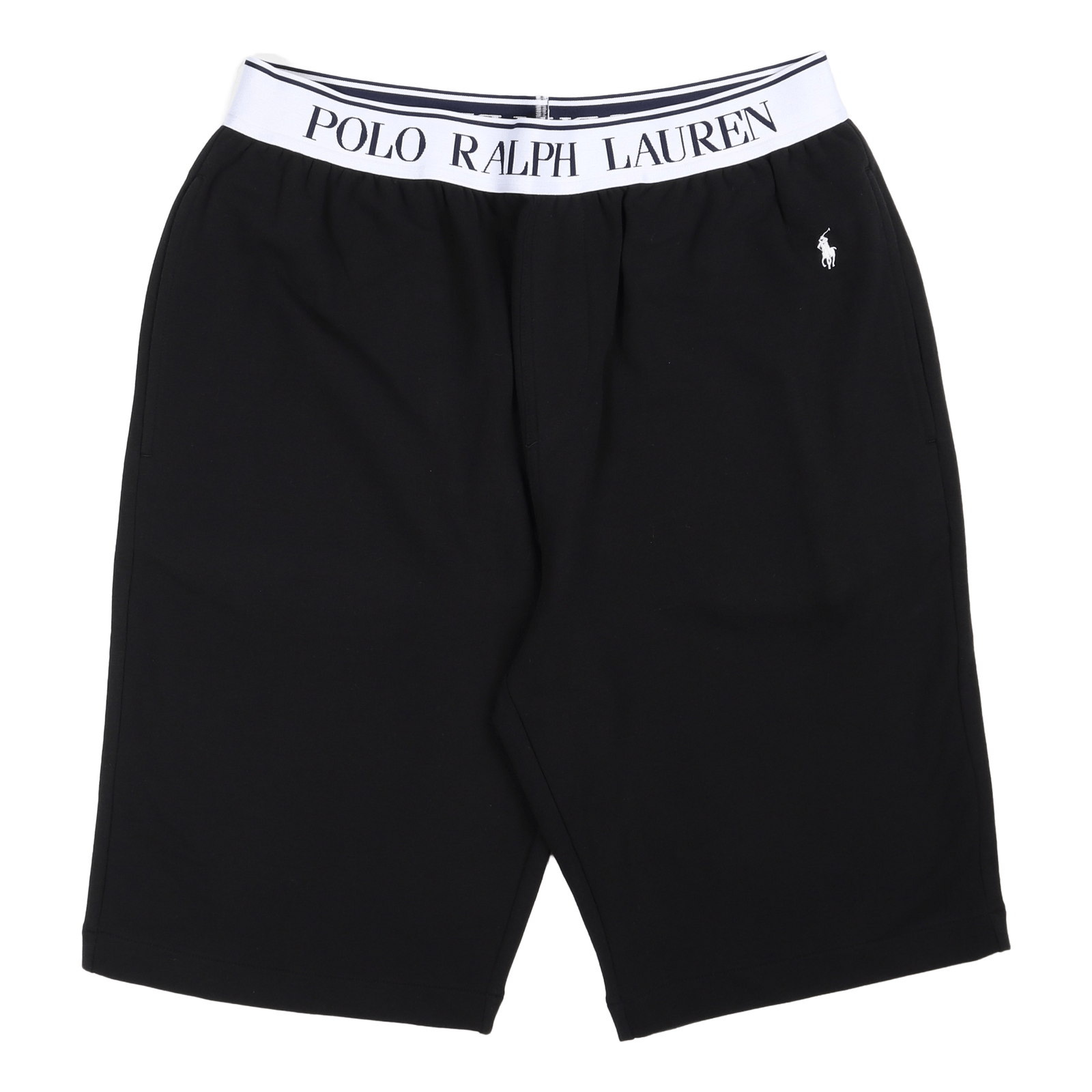 Slim Short-sleep-bottom Polo Black White Wb