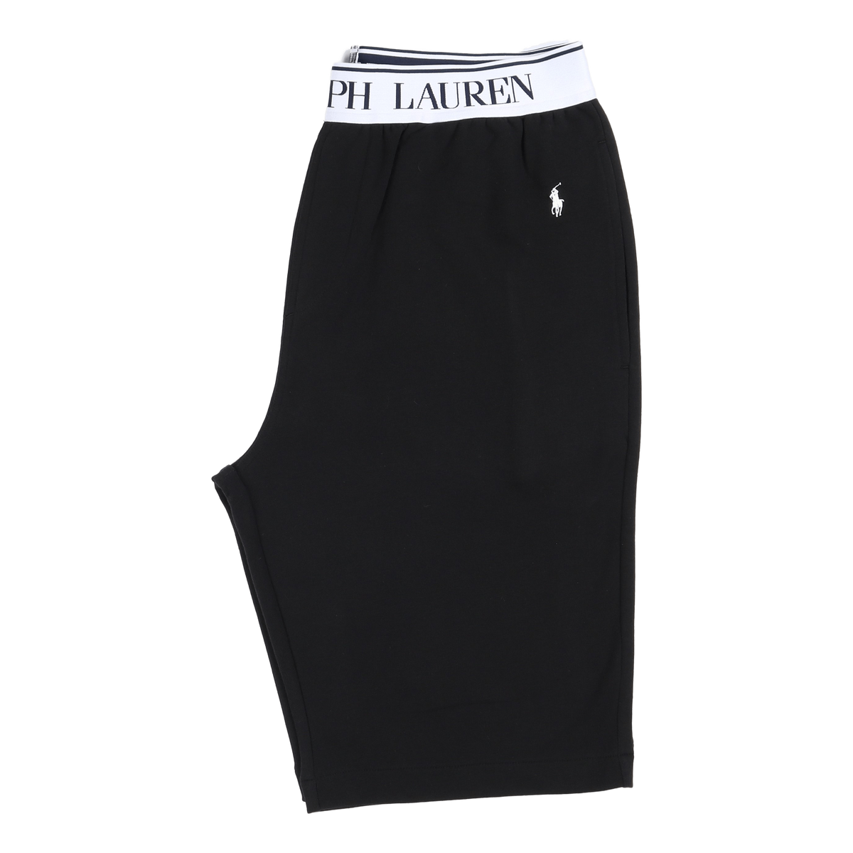 Slim Short-sleep-bottom Polo Black White Wb