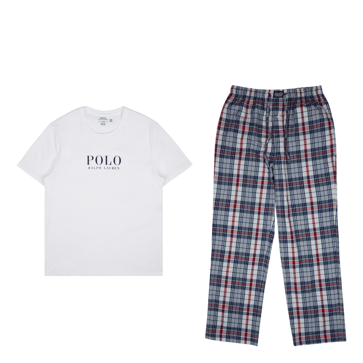Polo Ralph Lauren Cotton Sleep Shirt &amp; Pajama Pant Set