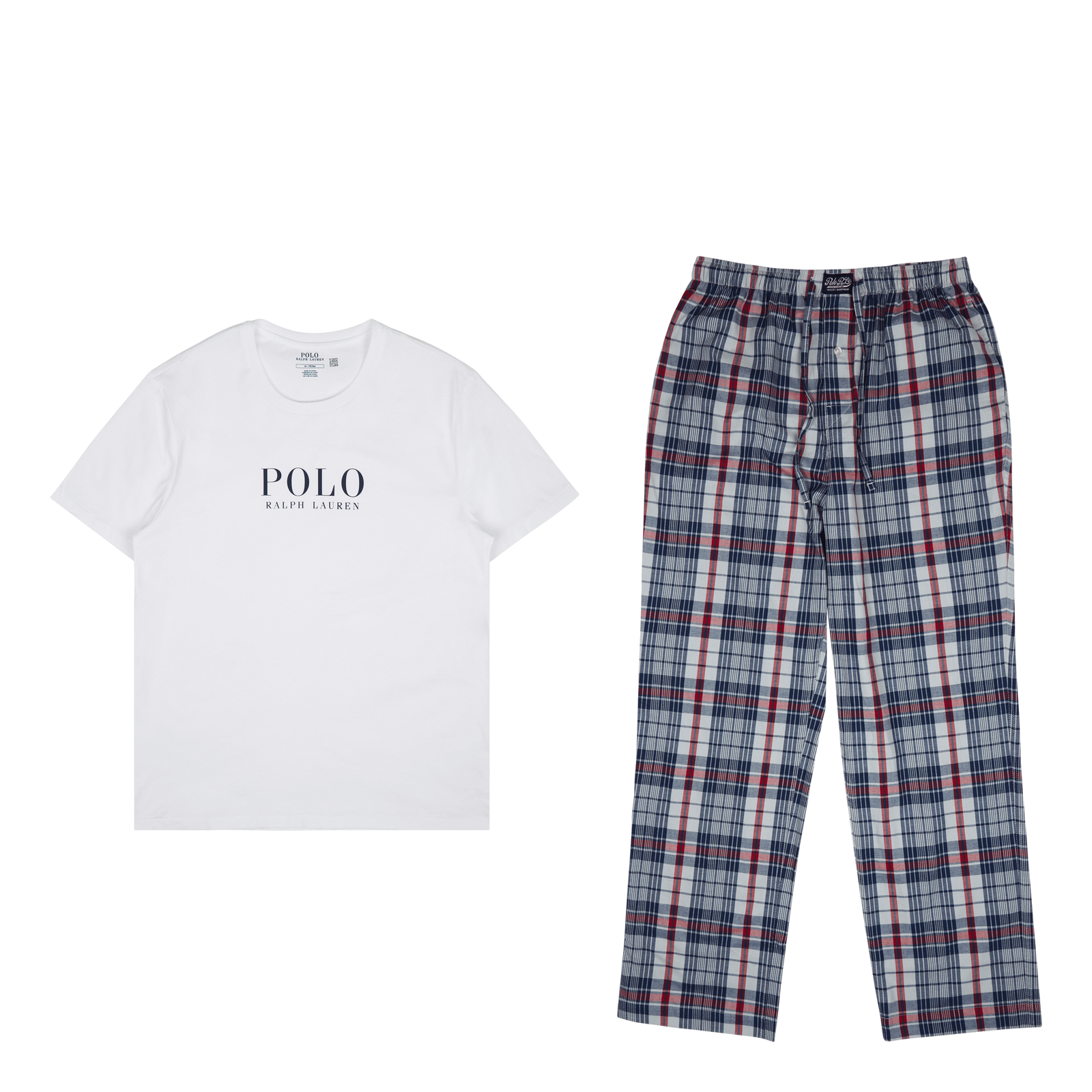 Polo Ralph Lauren Cotton Sleep Shirt & Pajama Pant Set