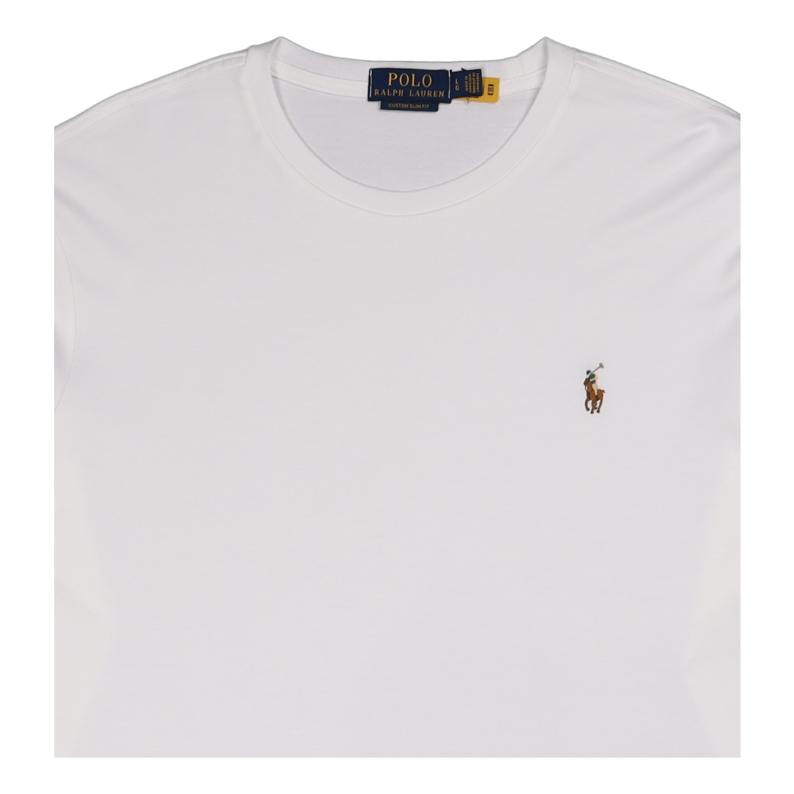 Custom Slim Fit Soft Cotton T-Shirt White