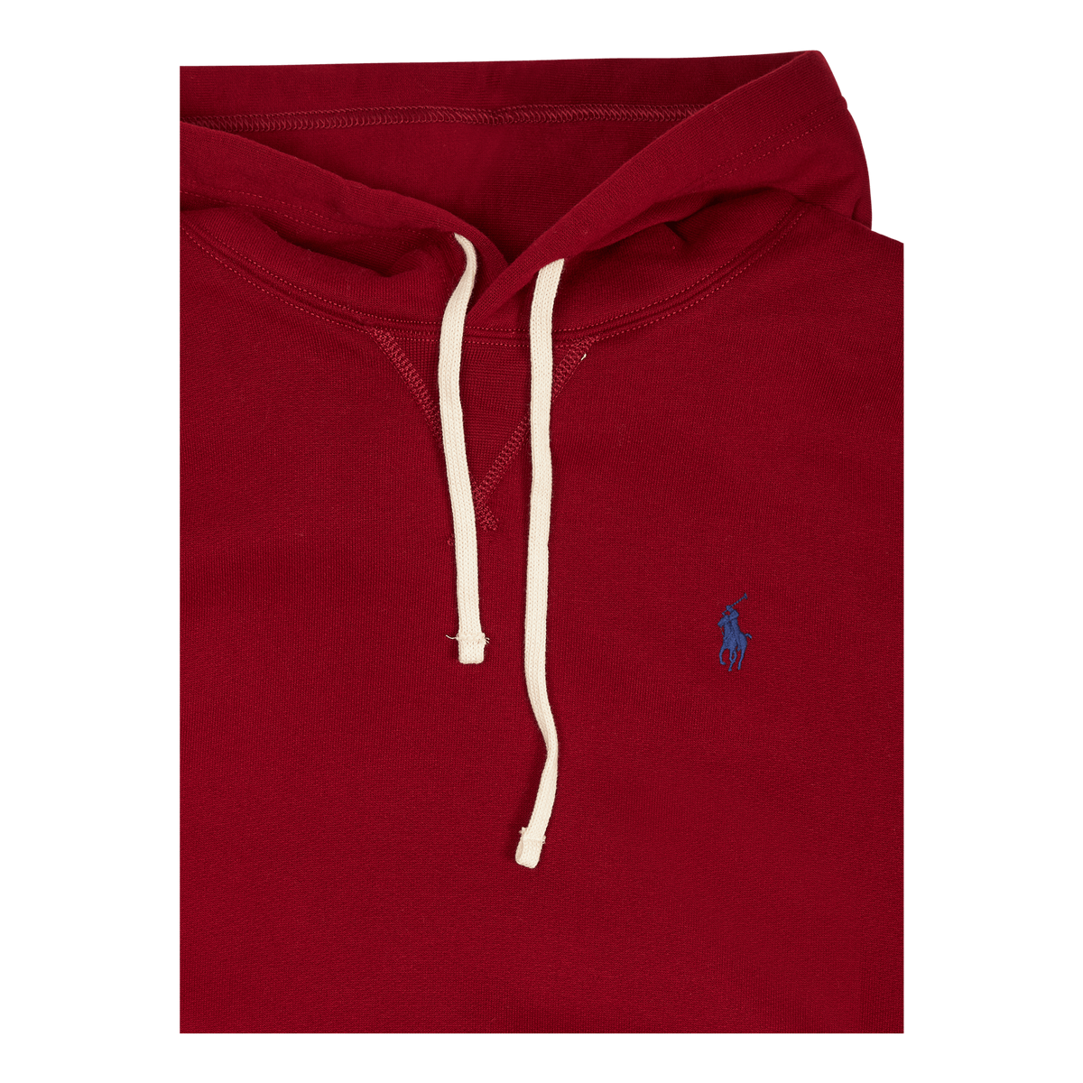 The RL Fleece Hoodie Holiday Red