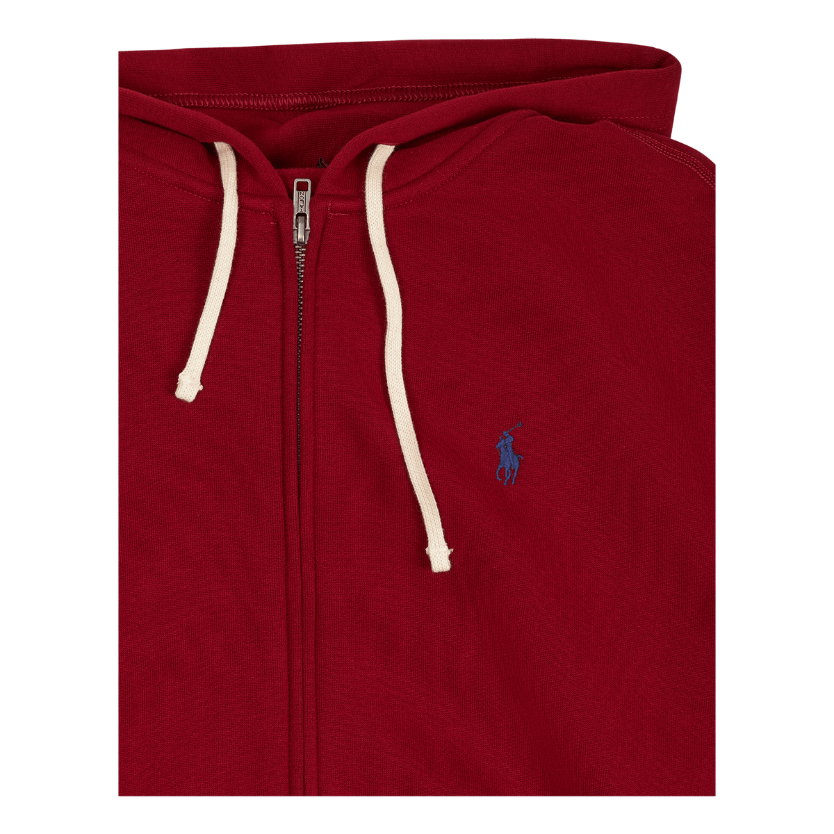 The RL Fleece Full-Zip Hoodie Holiday Red