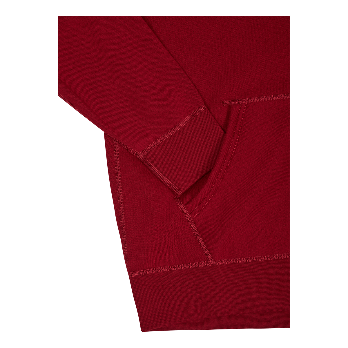 The RL Fleece Full-Zip Hoodie Holiday Red