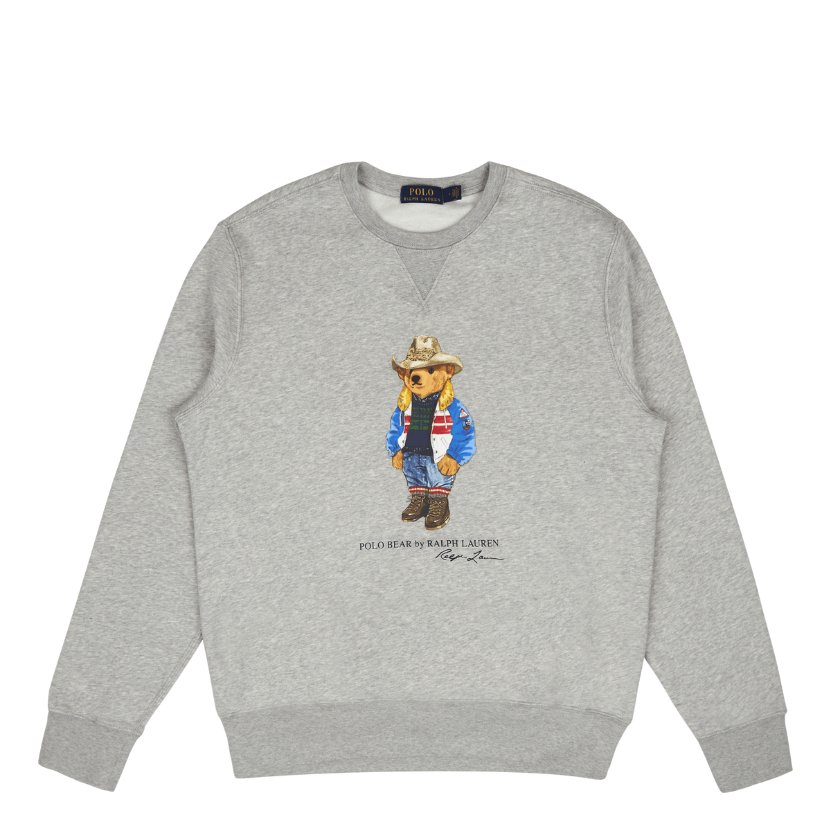 Polo Bear Fleece Sweatshirt Hol22 Andvr Htr Sun Vally Bear