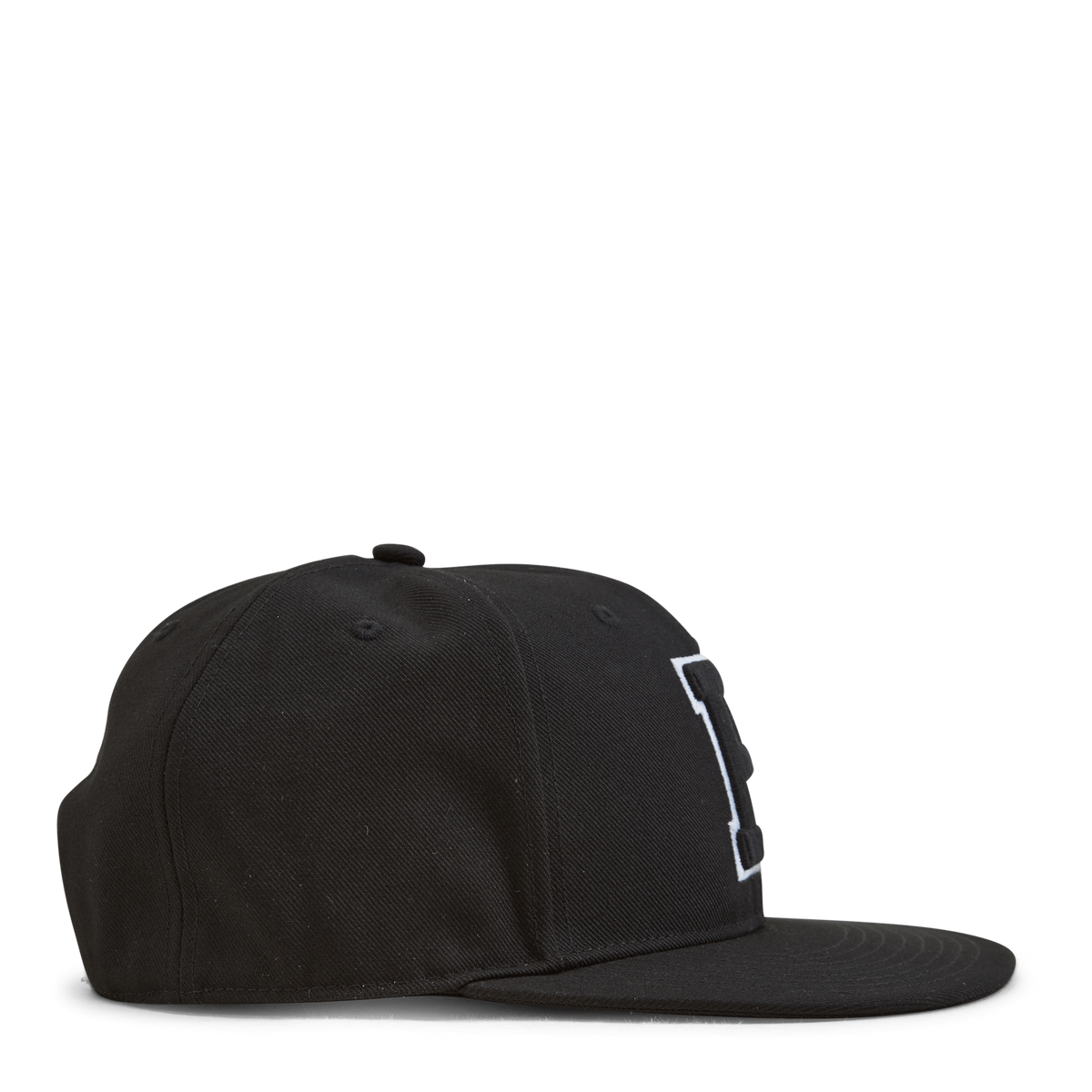 Twill High-Crown Ball Cap Polo Black