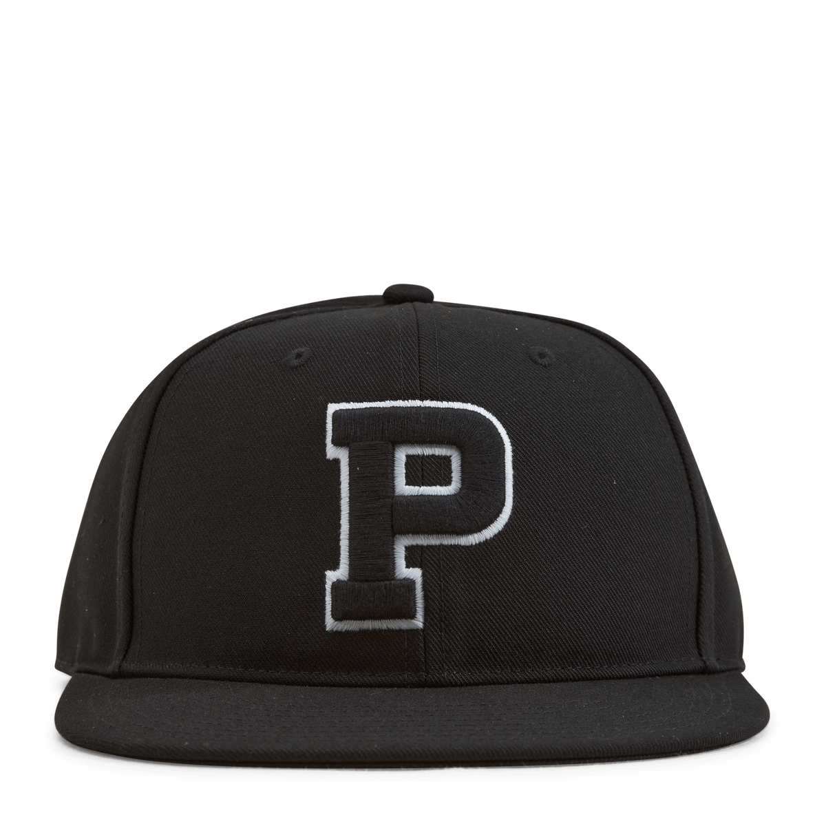 Twill High-Crown Ball Cap Polo Black