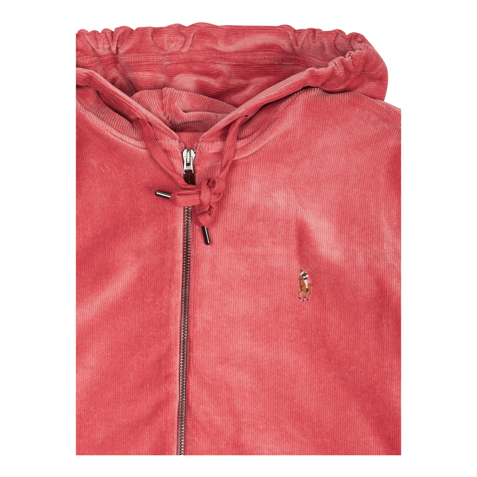 Knit Corduroy Full-Zip Hoodie Adirondack Berry