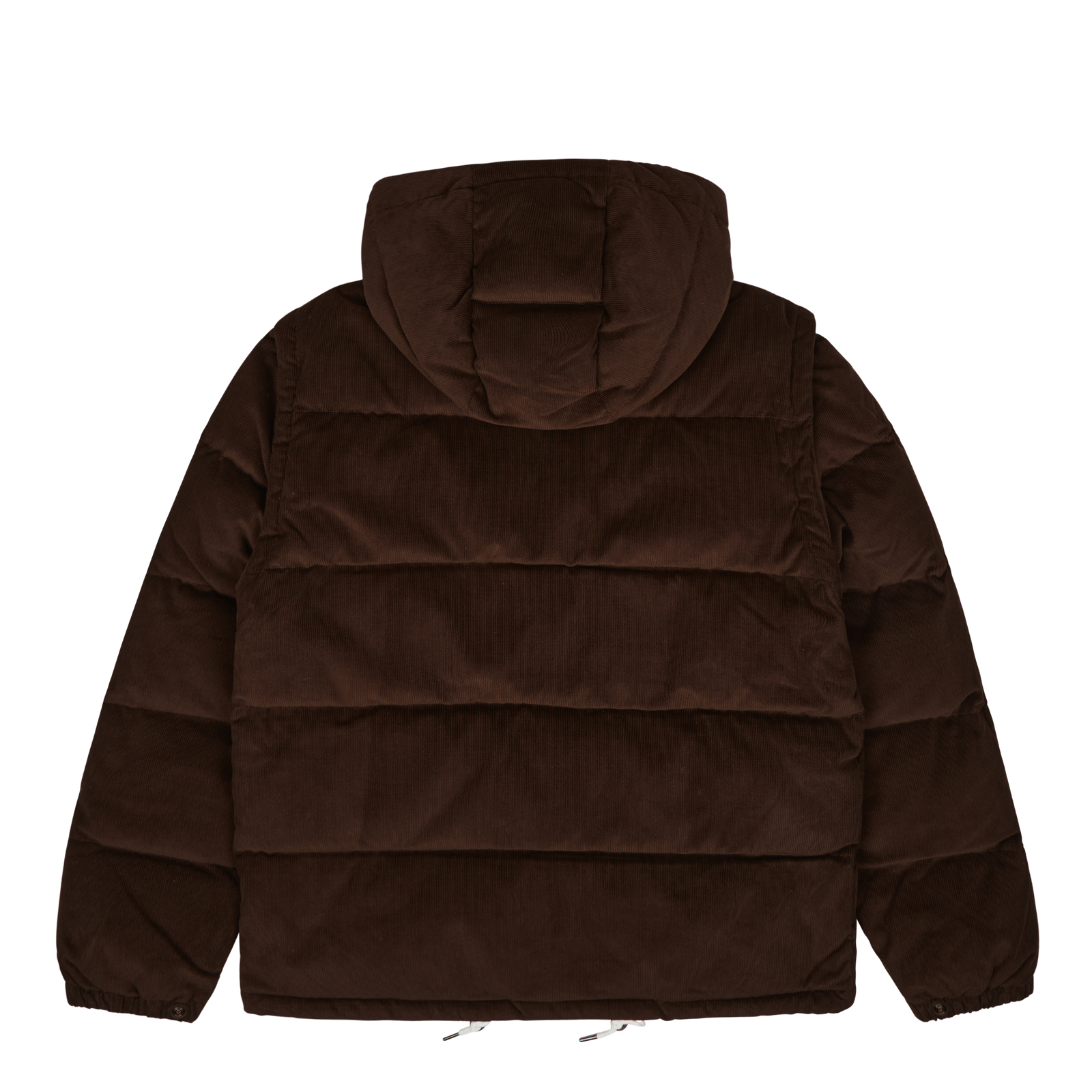 Convertible Corduroy Down Jacket Dark Beech