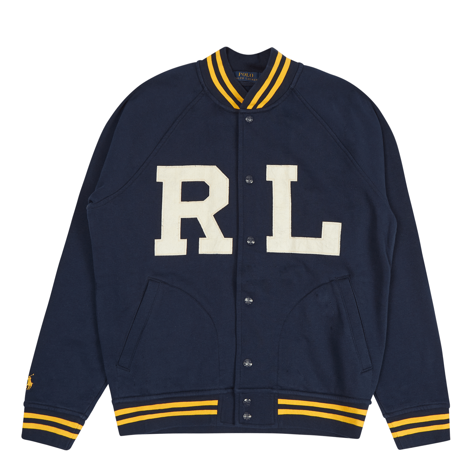 RL Letterman Jacket Cruise Navy