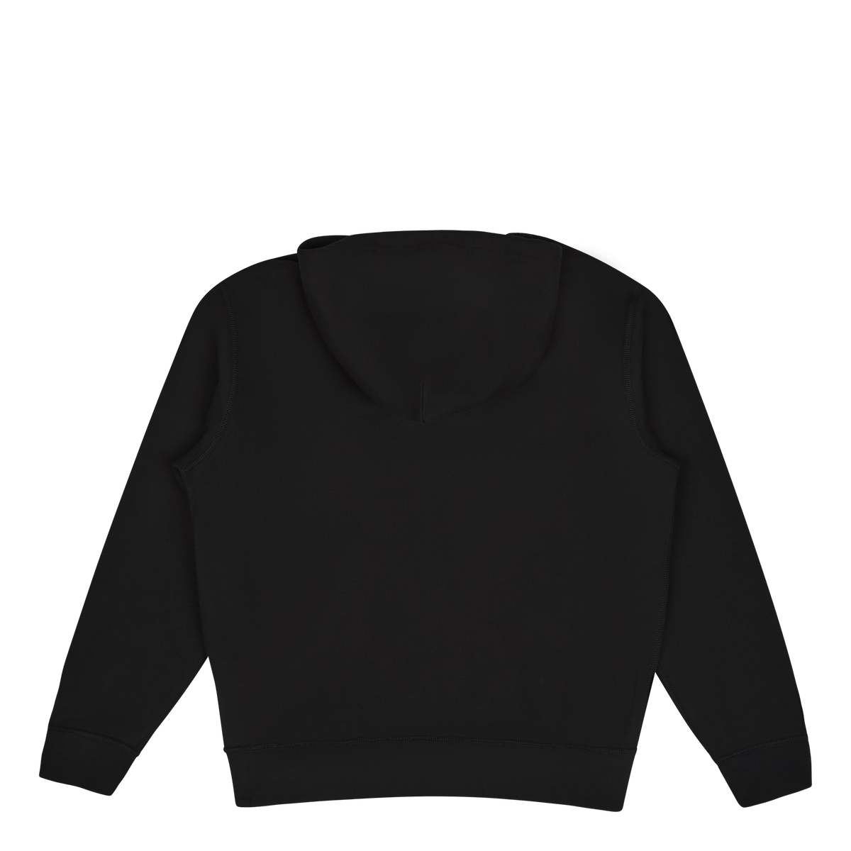 The RL Fleece Logo Hoodie Polo Black