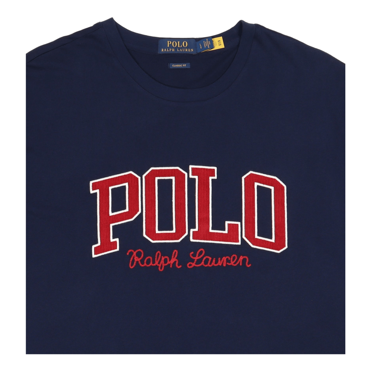 Classic Fit Logo Jersey T-Shirt Cruise Navy