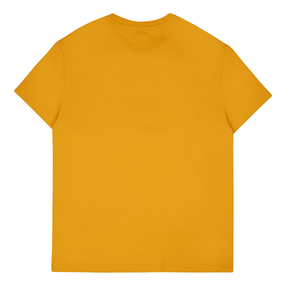 Classic Fit Logo Jersey T-Shirt Gold Bugle
