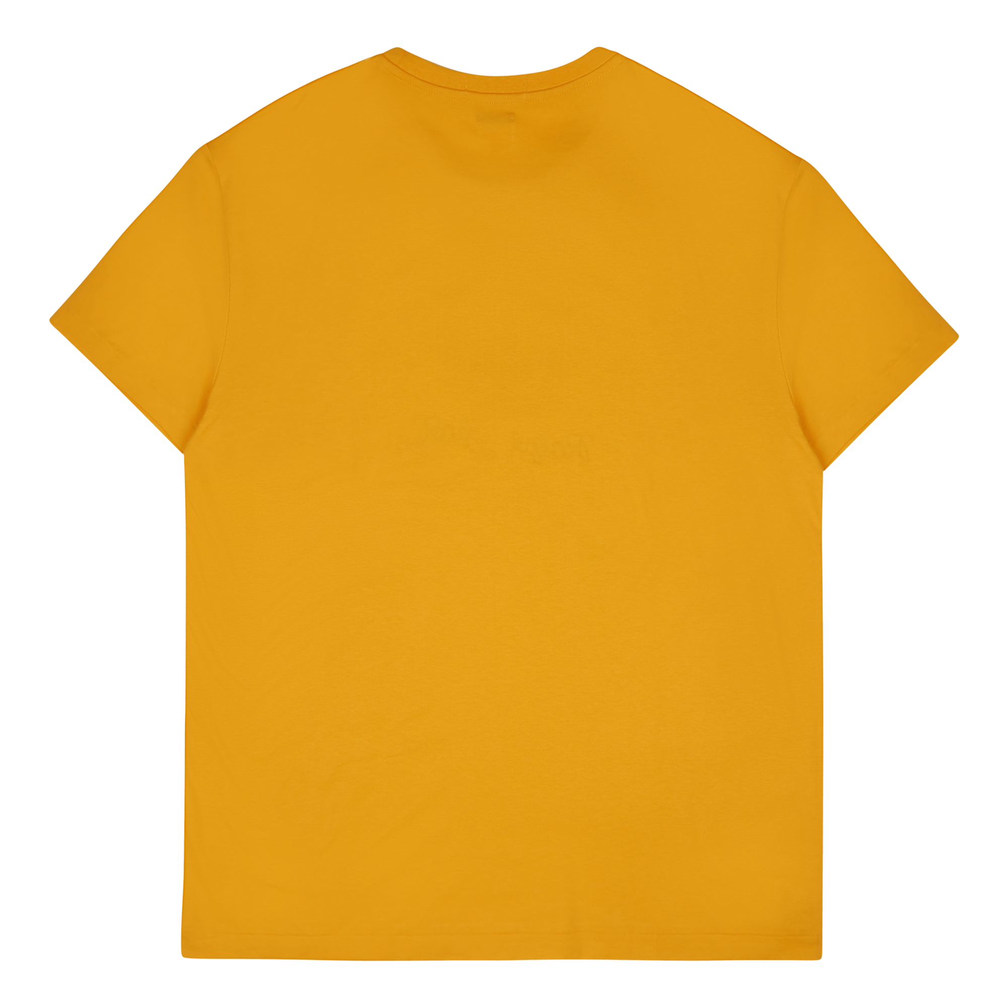 Classic Fit Logo Jersey T-Shirt Gold Bugle