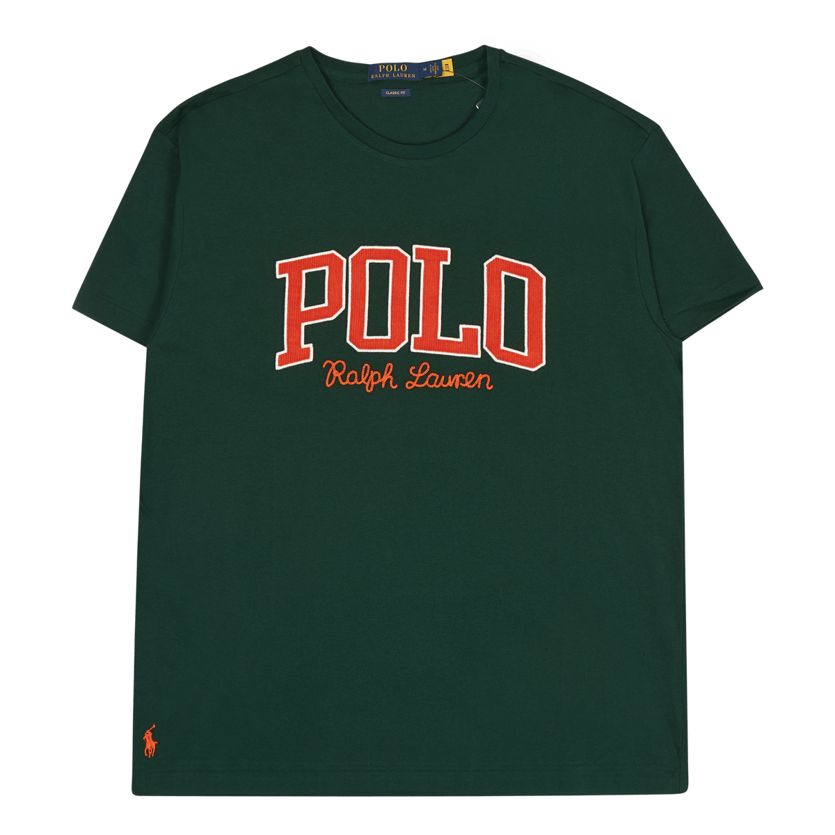Classic Fit Logo Jersey T-Shirt College Green