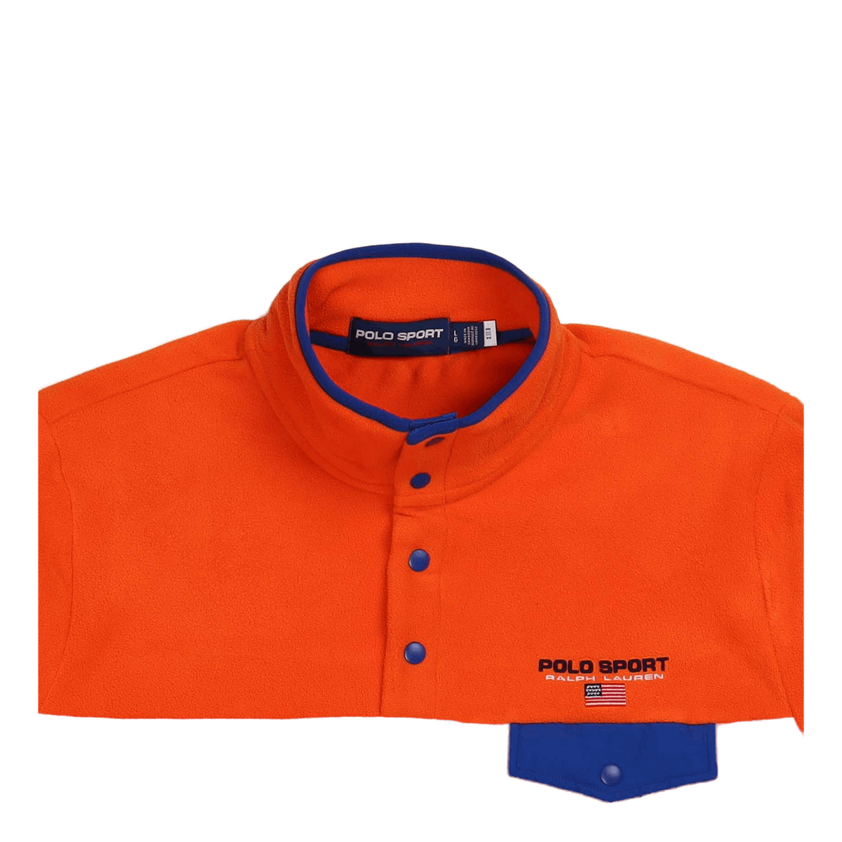 Polo Sport Fleece Sweatshirt Coastal Orange Multi