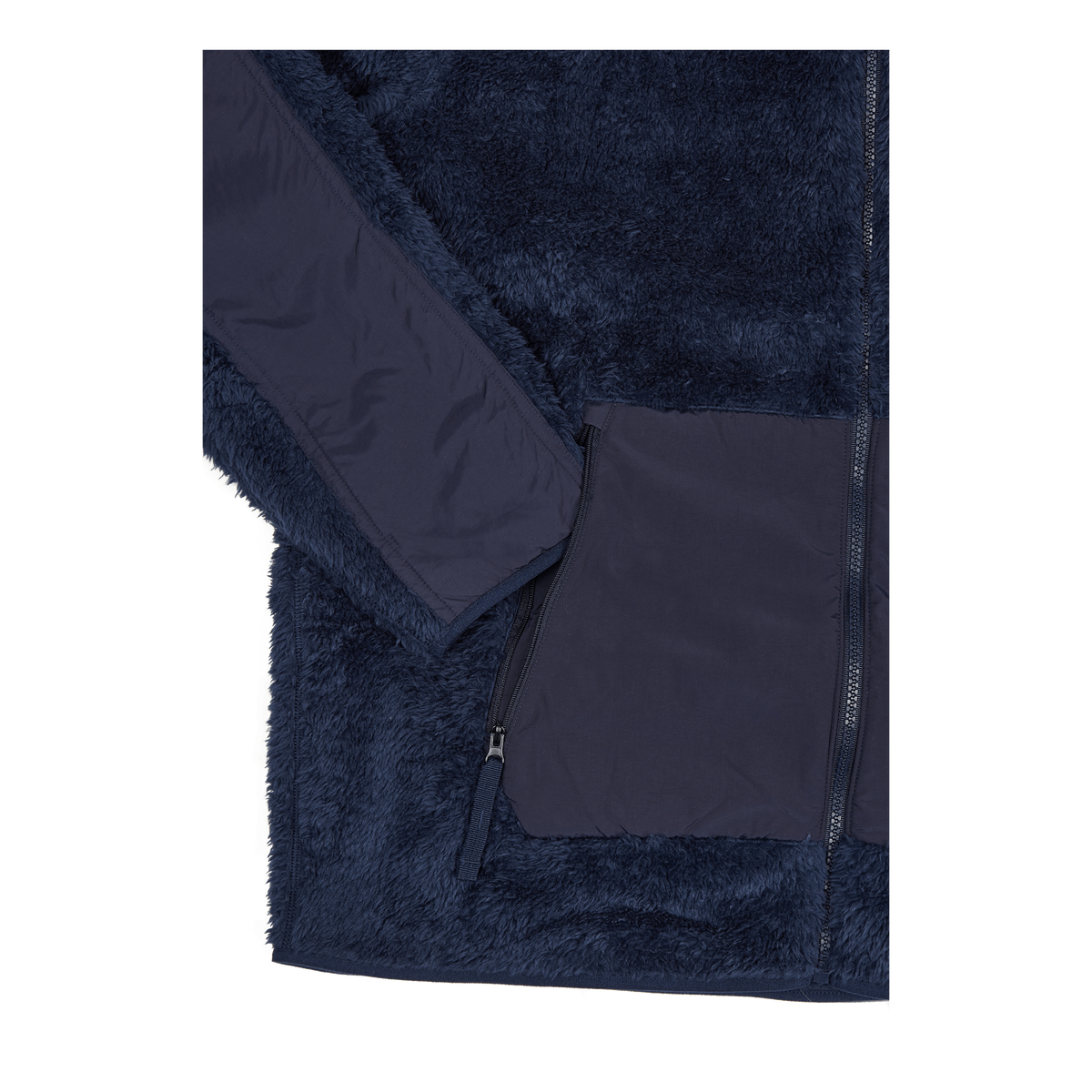 Pile Fleece Full-Zip Hoodie Newport Navy/Newport Navy