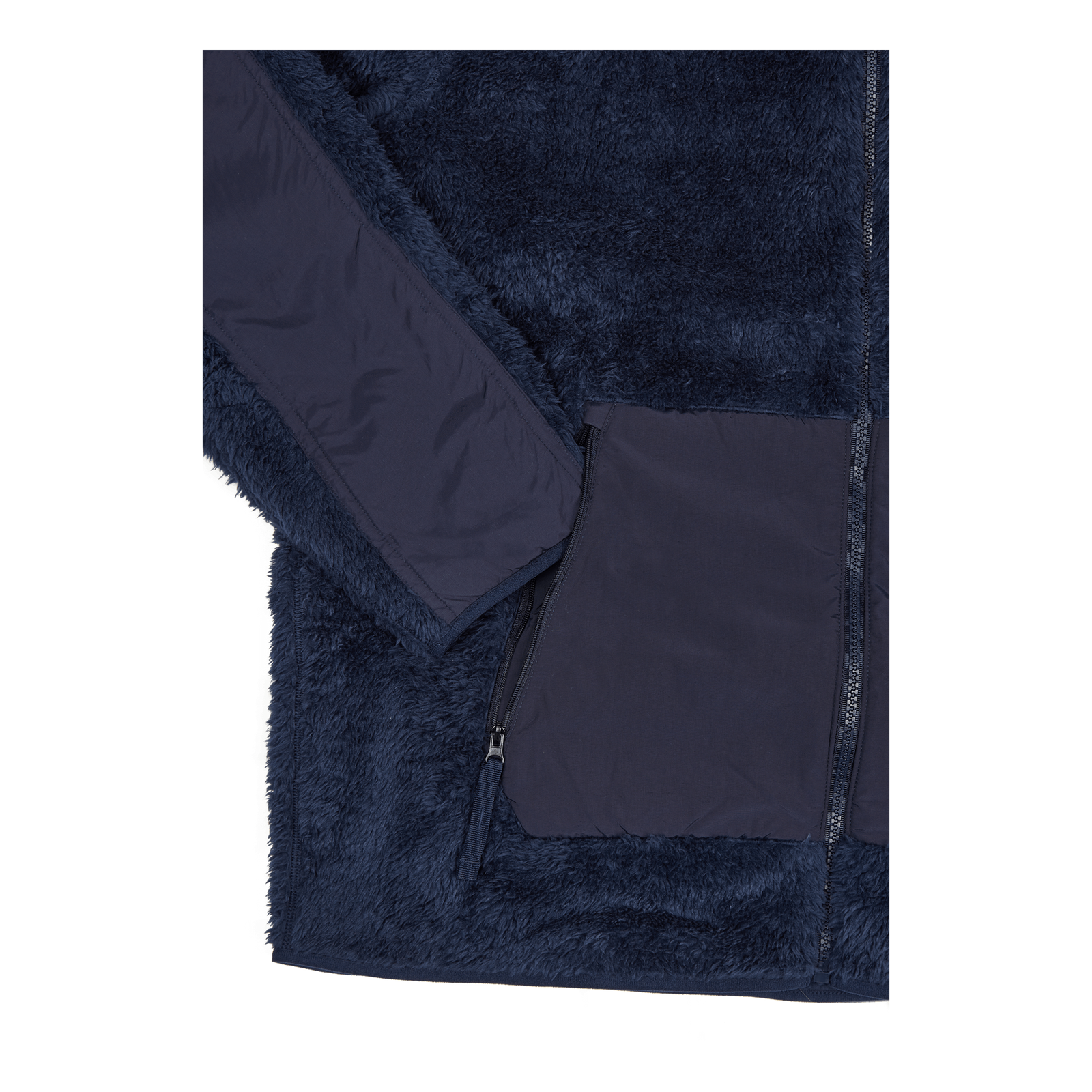 Pile Fleece Full-Zip Hoodie Newport Navy/Newport Navy