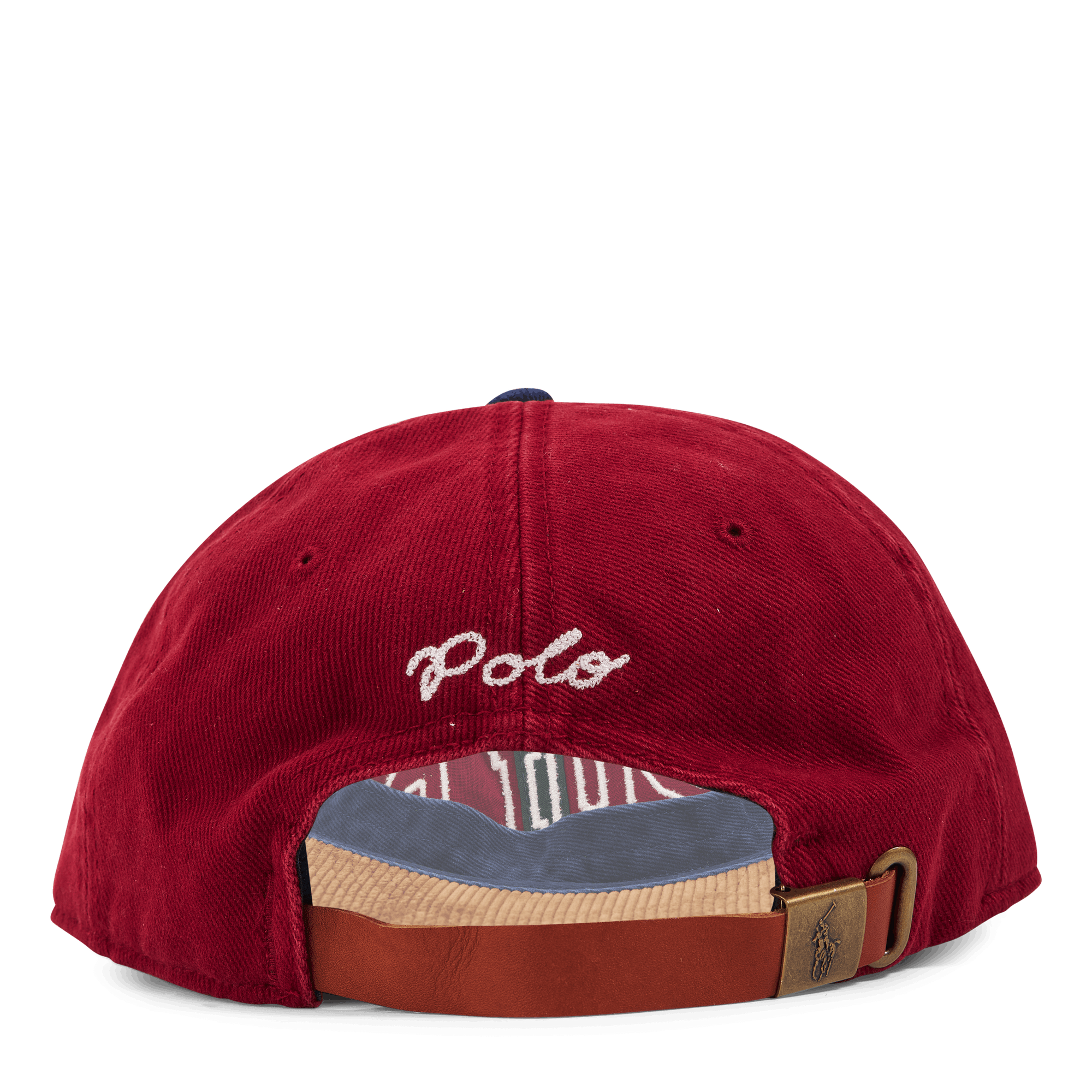 Logo Twill Ball Cap Holiday Red/Newport Navy