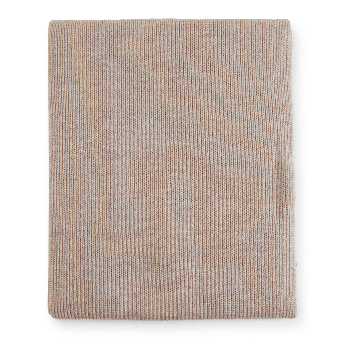 Signature Pony Wool Scarf Oatmeal Heather