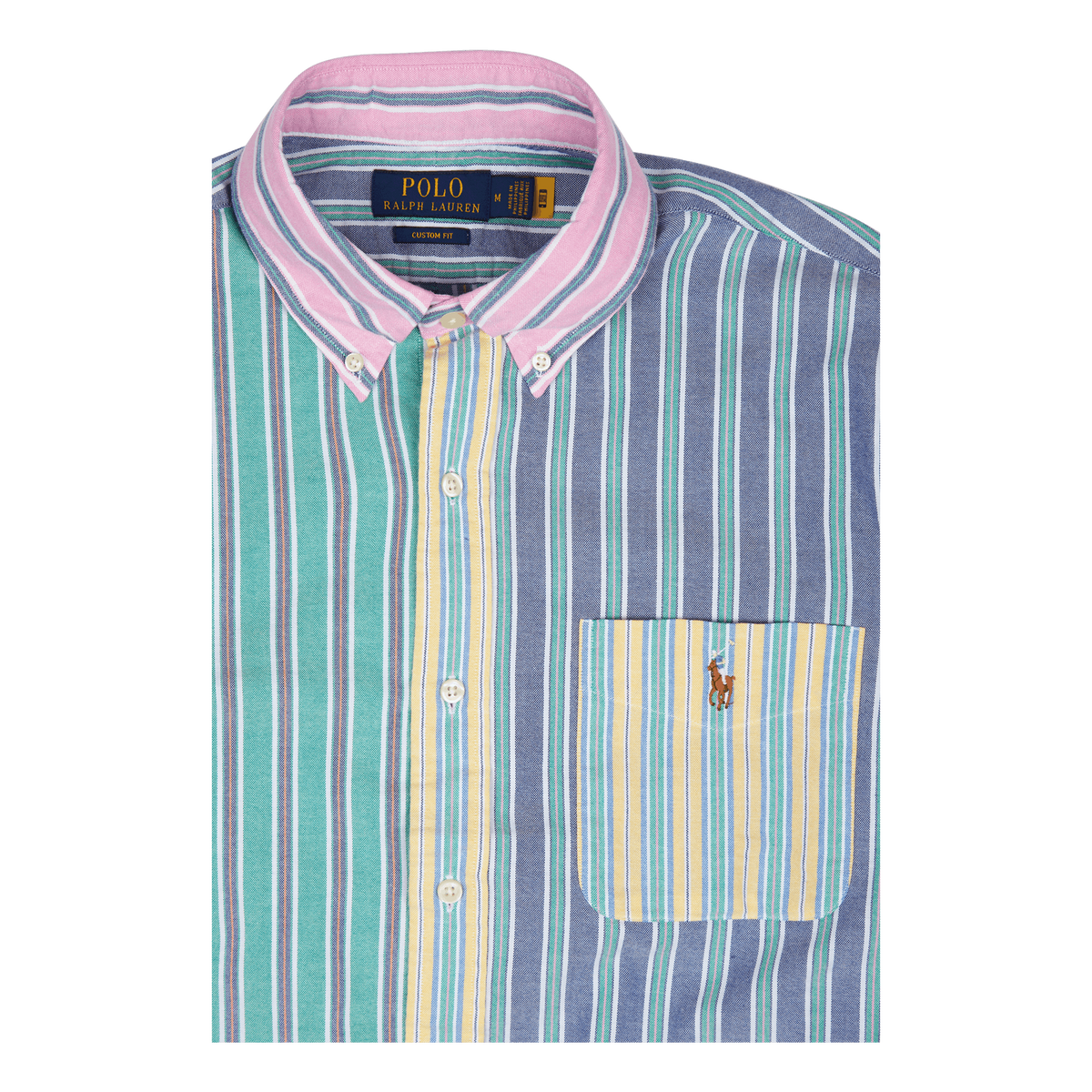 Custom Fit Striped Oxford Fun Shirt 5721 Funshirt