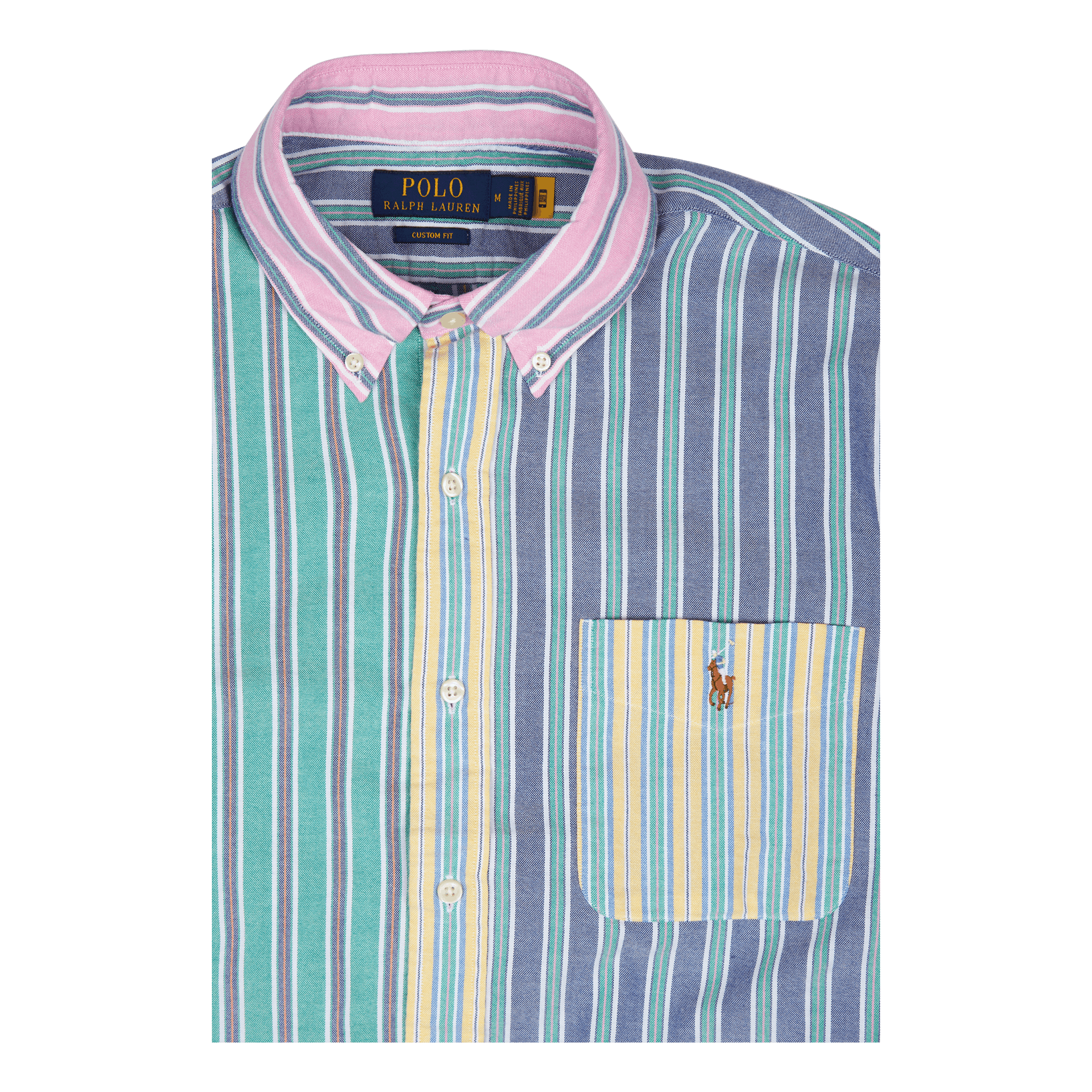 Custom Fit Striped Oxford Fun Shirt 5721 Funshirt