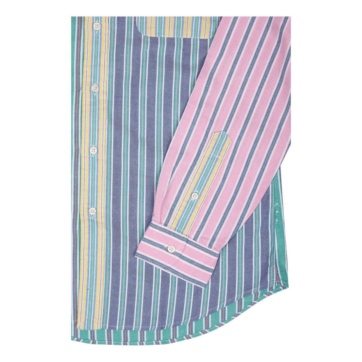 Custom Fit Striped Oxford Fun Shirt 5721 Funshirt