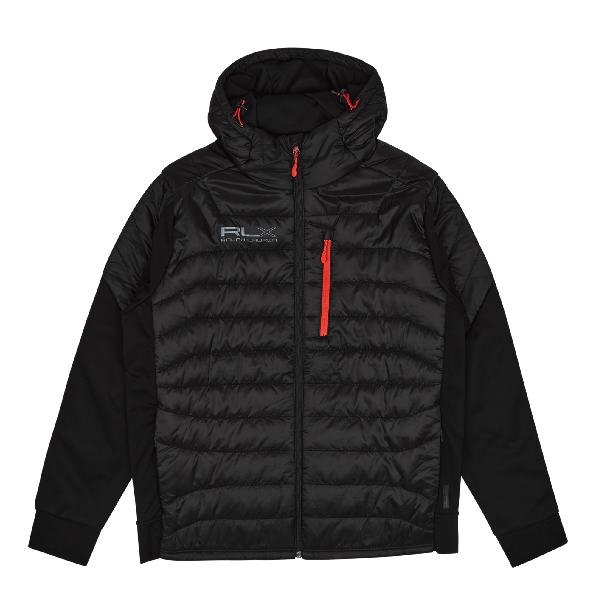 Hybrid Hooded Jacket Polo Black
