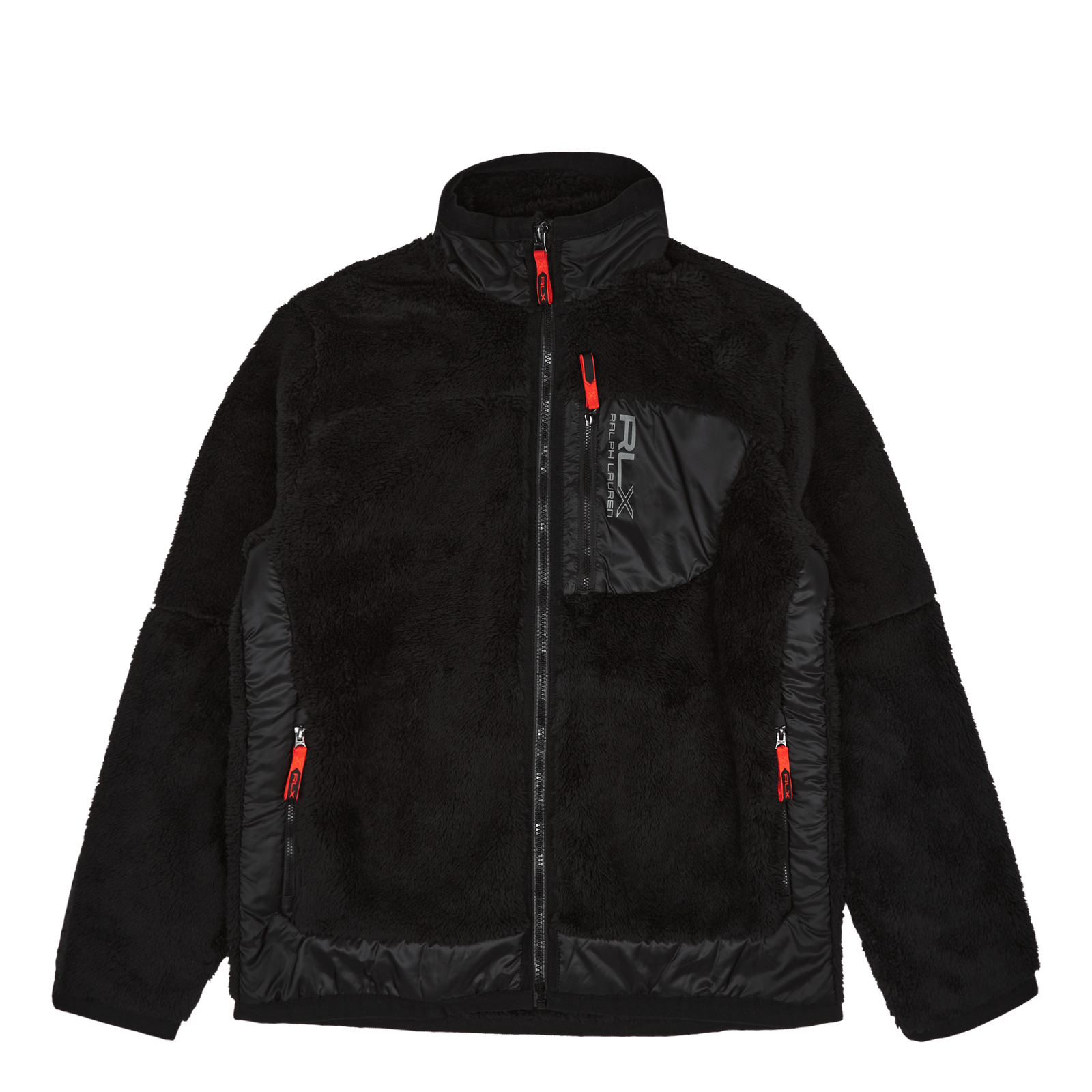 Polo Ralph Lauren Pile Fleece Jacket Polo Black Caliroots