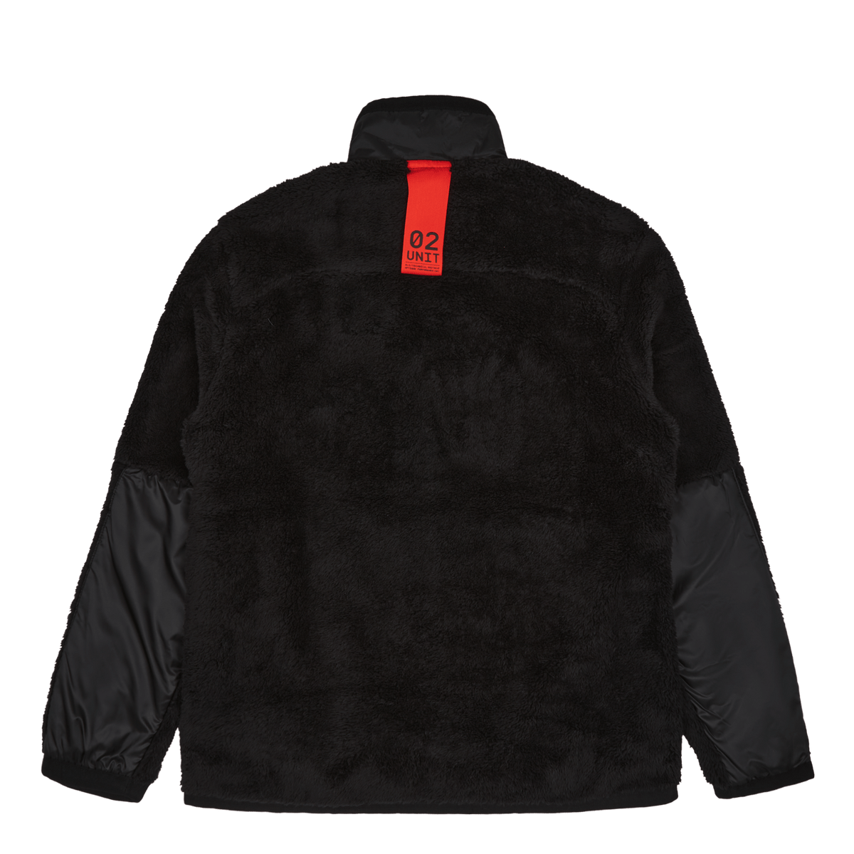 Pile Fleece Jacket Polo Black