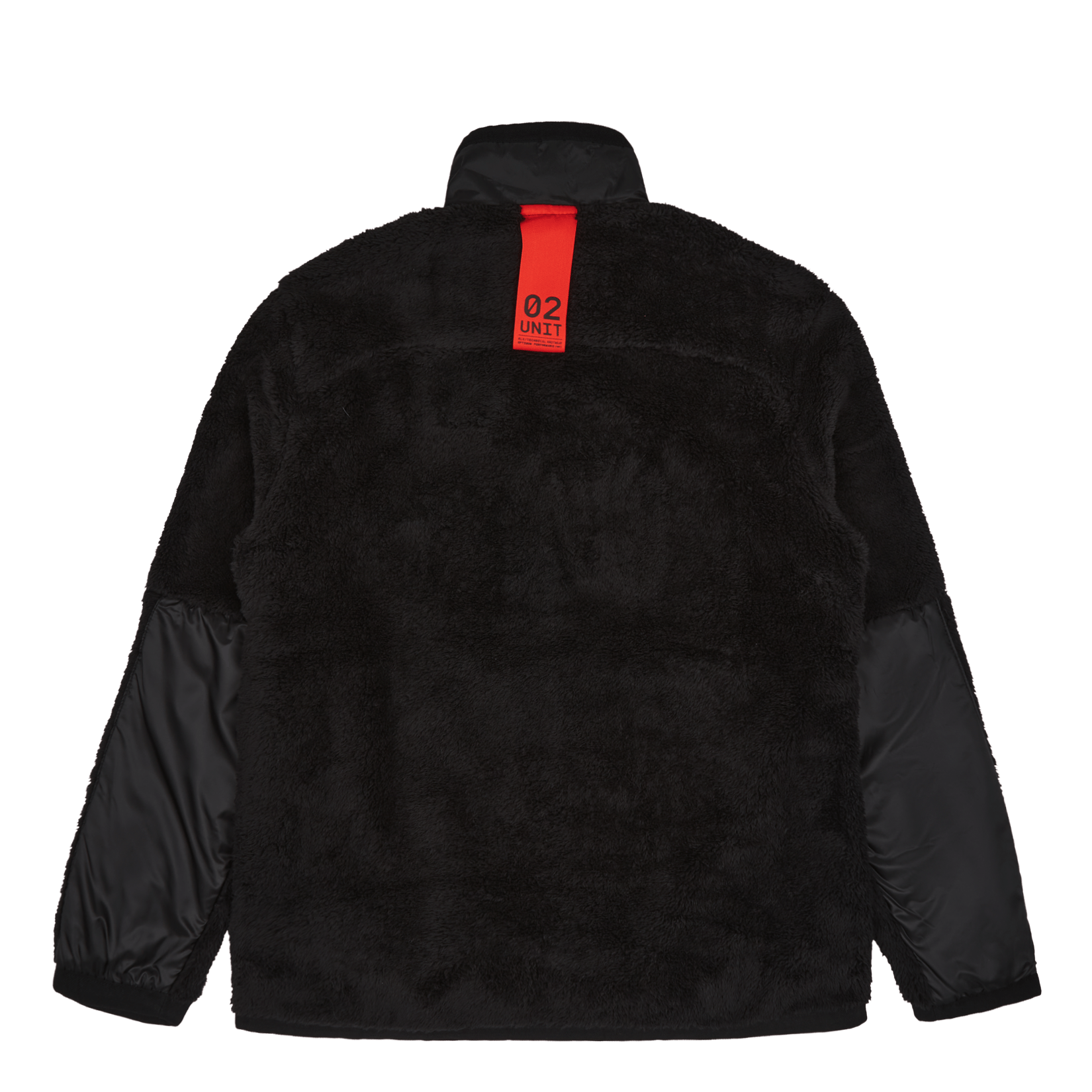 Pile Fleece Jacket Polo Black