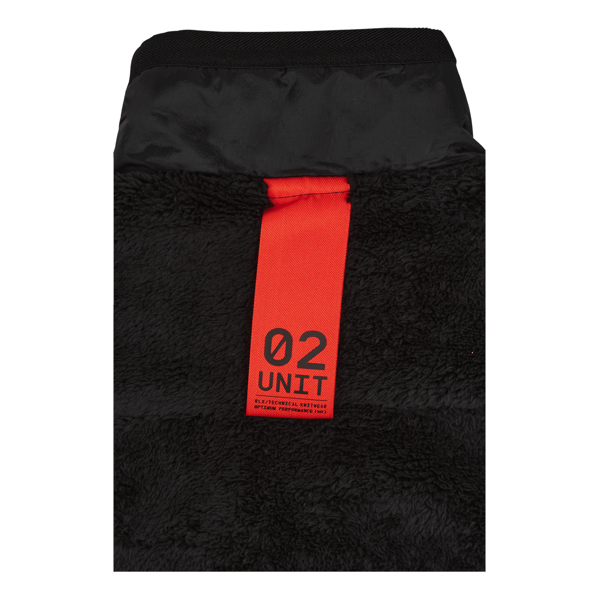 Pile Fleece Jacket Polo Black