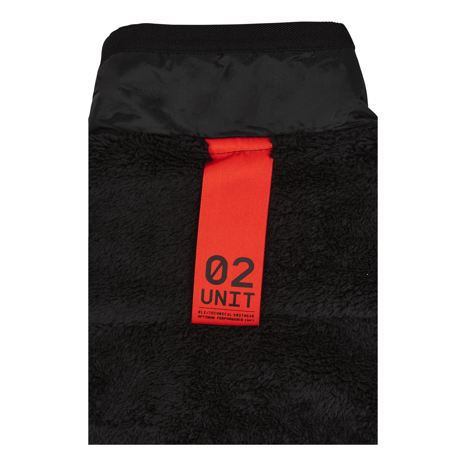 Pile Fleece Jacket Polo Black